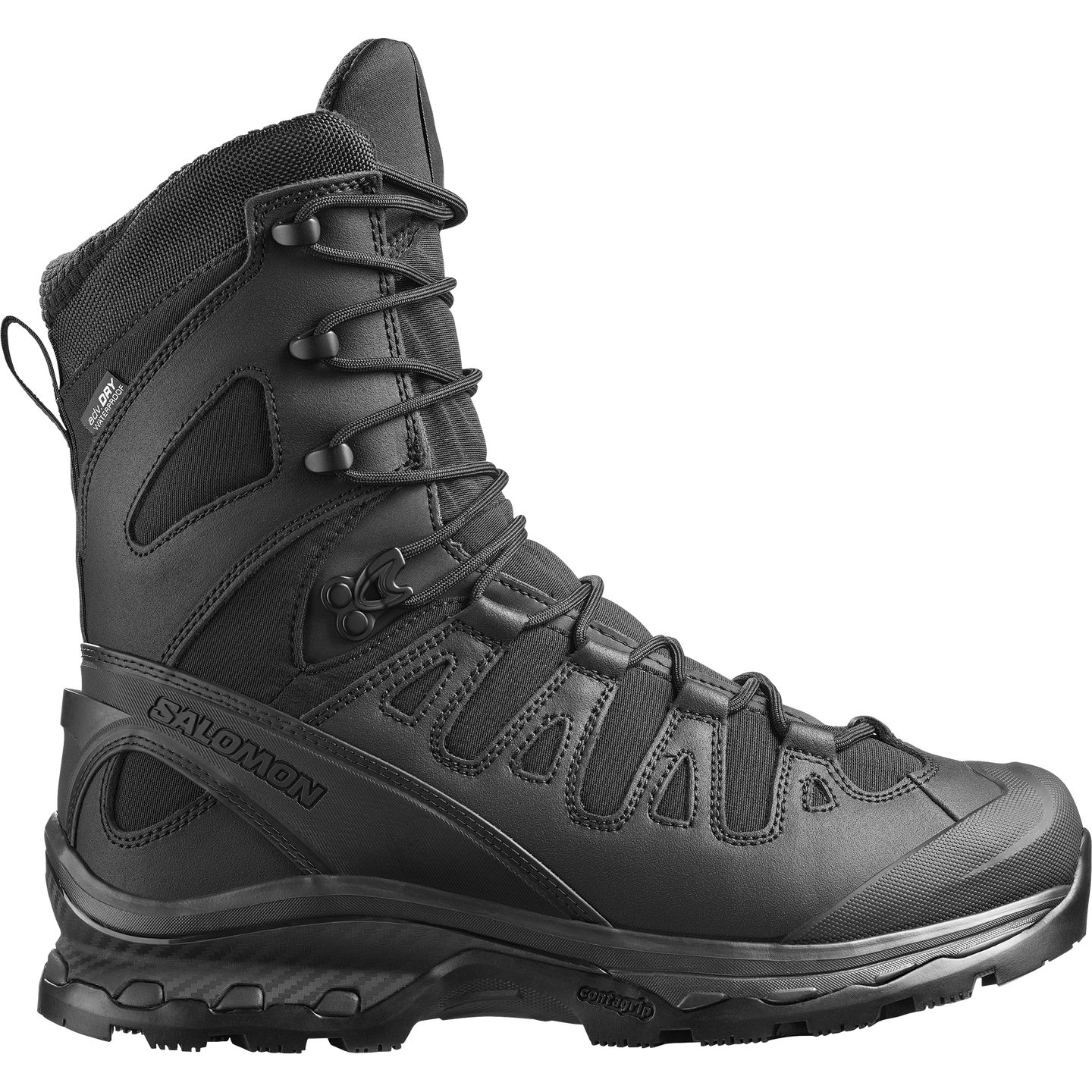 Обувь Salomon Quest Cold Weather Forces Waterproof EN, цвет: Чёрный — фото 1