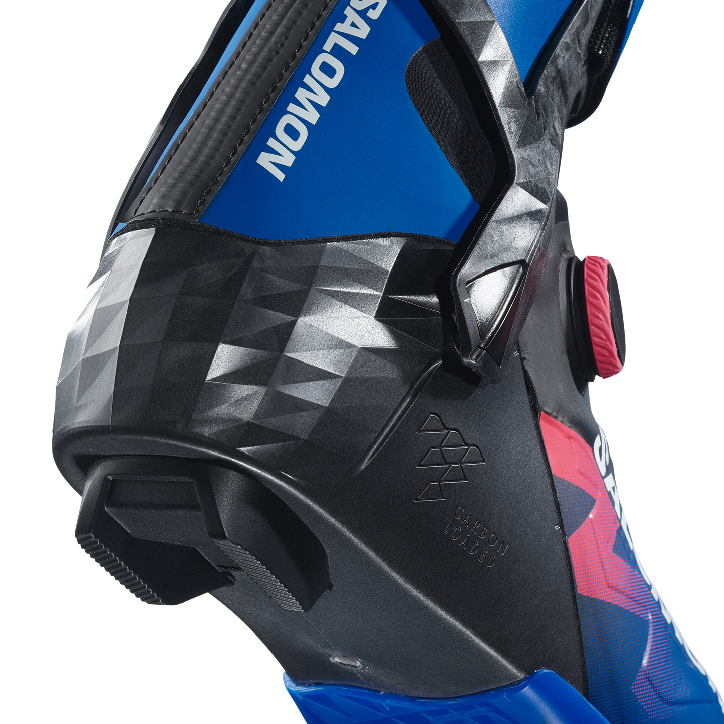 Лыжные ботинки Salomon Equipe Race Skiathlon DP BOA, цвет: Чёрный / Синий — фото 5
