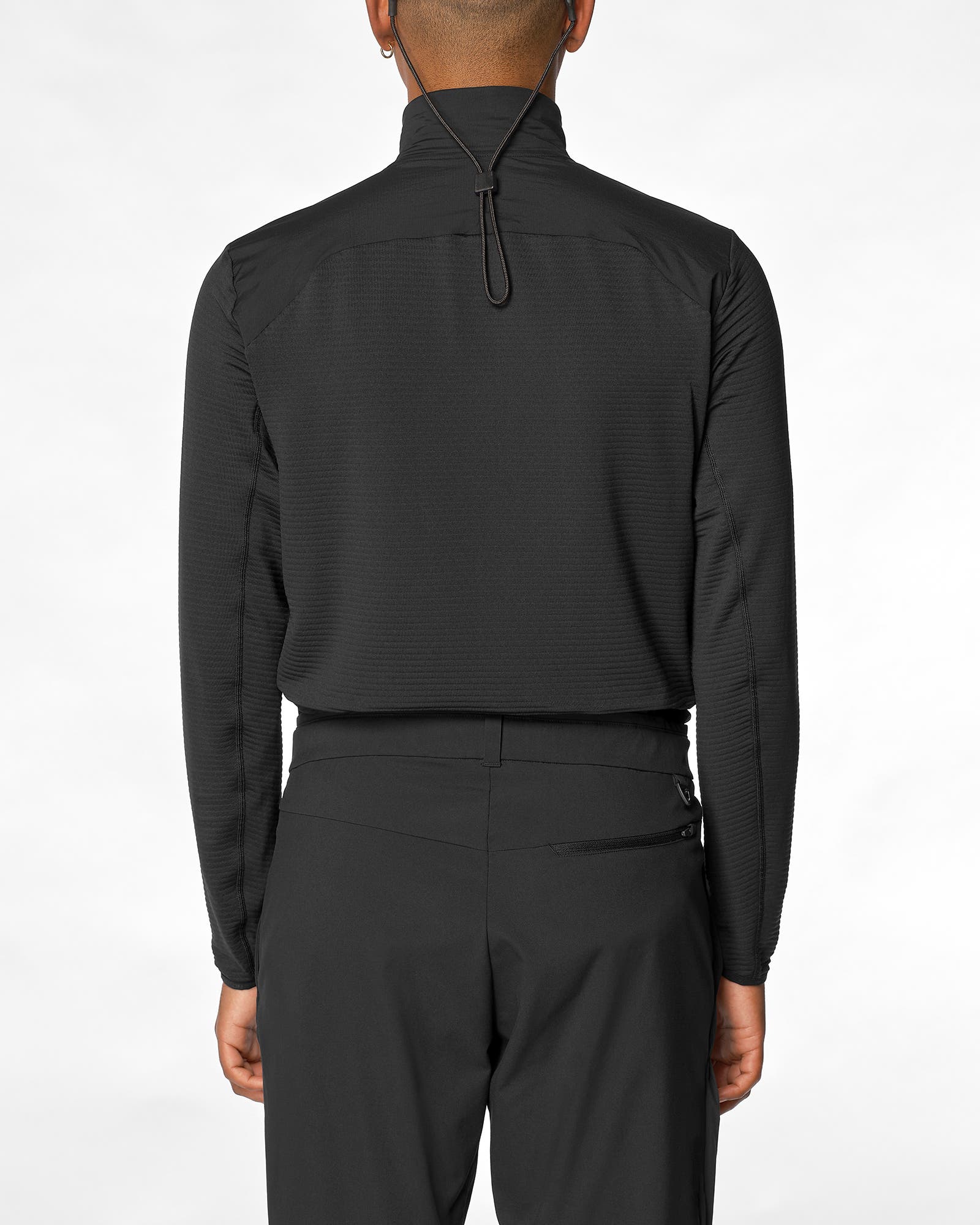 ESSENTIAL LIGHTWARM HYBRID Men's Full Zip Midlayer Jacket | Salomon ESSENTIAL LIGHTWARM HYBRID Men's Full Zip Midlayer Jacket | Salomon