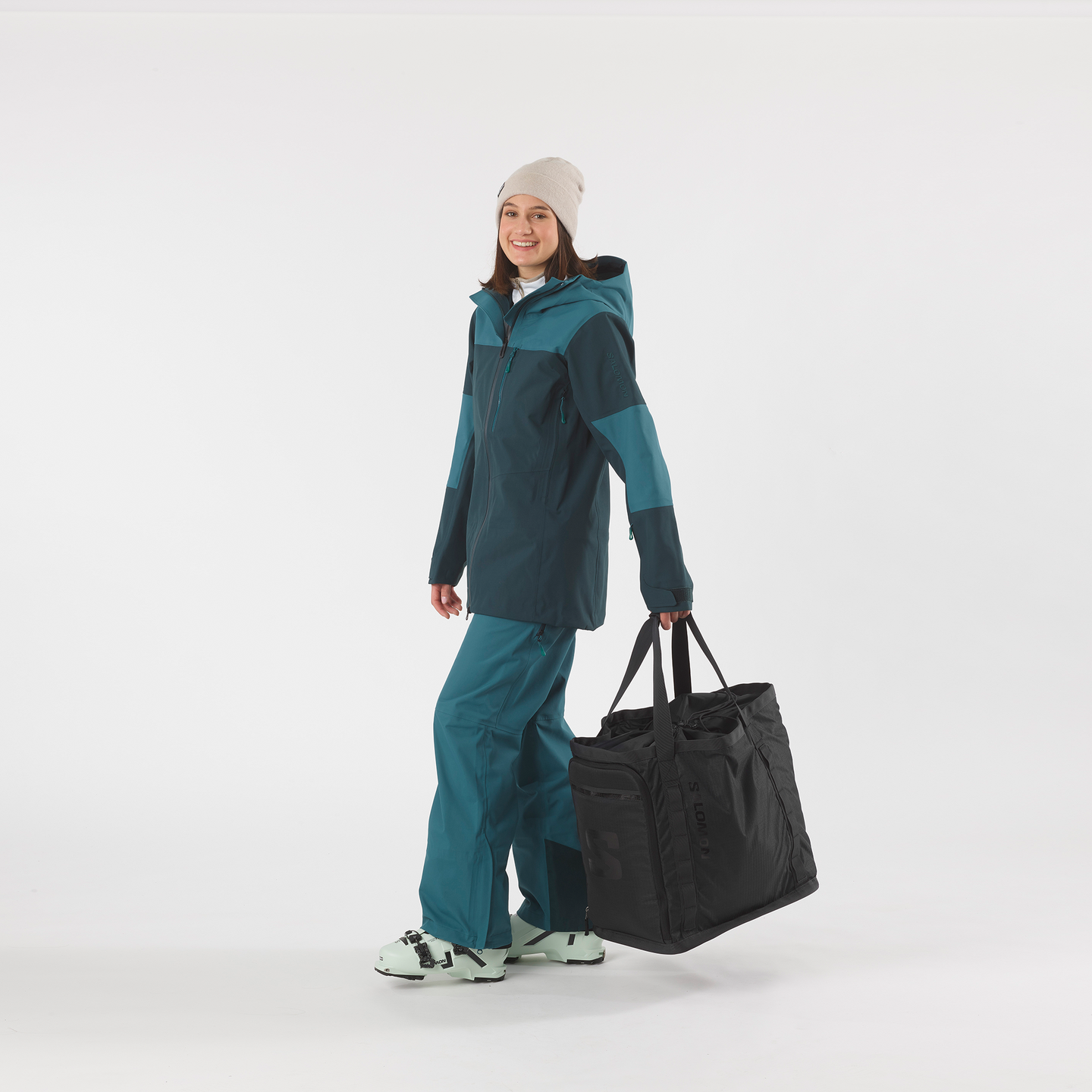 Сумка Salomon Extend Max Gearbag, цвет: Чёрный — фото 3