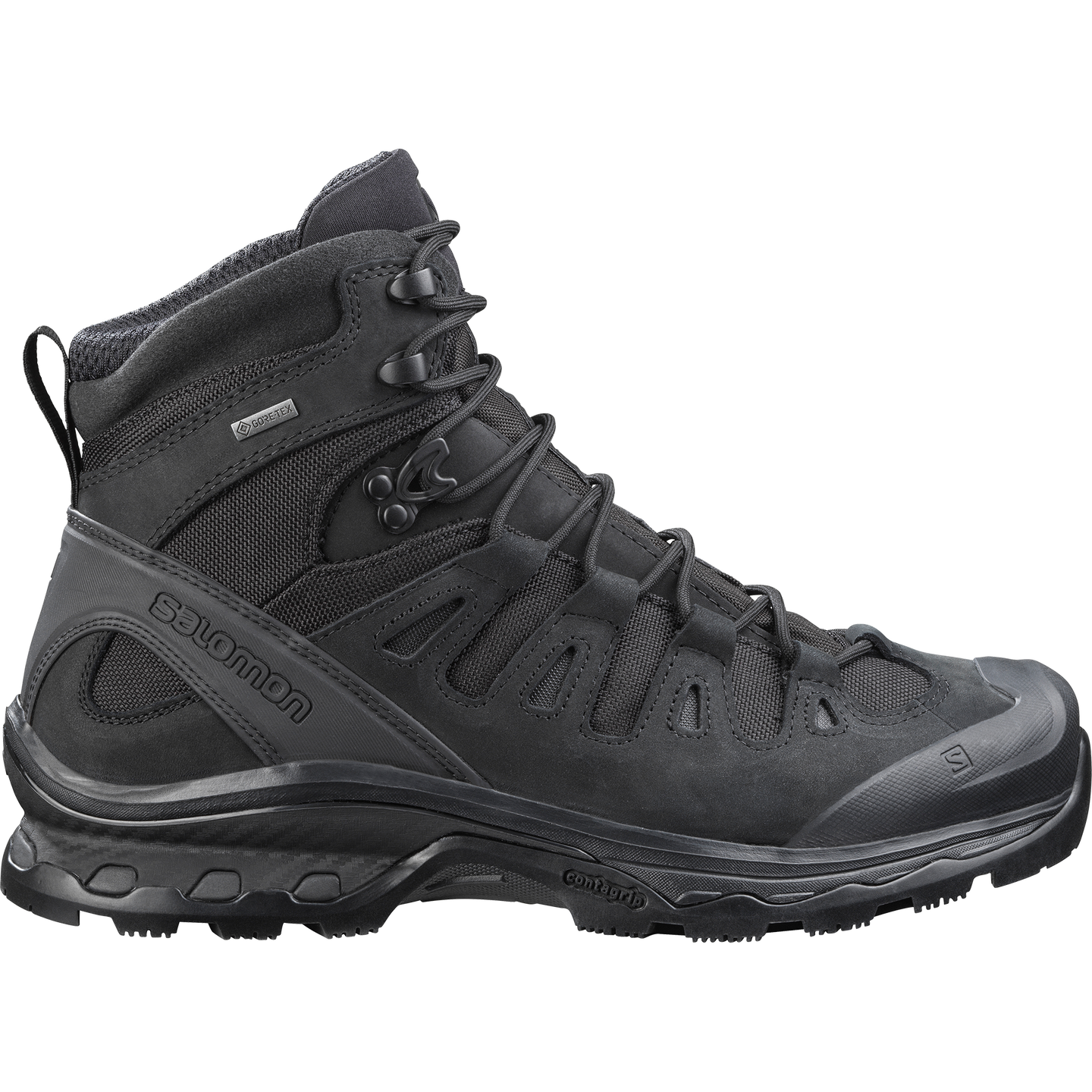 Обувь Salomon Quest 4D GORE-TEX Forces 2 EN, цвет: Чёрный — фото 1