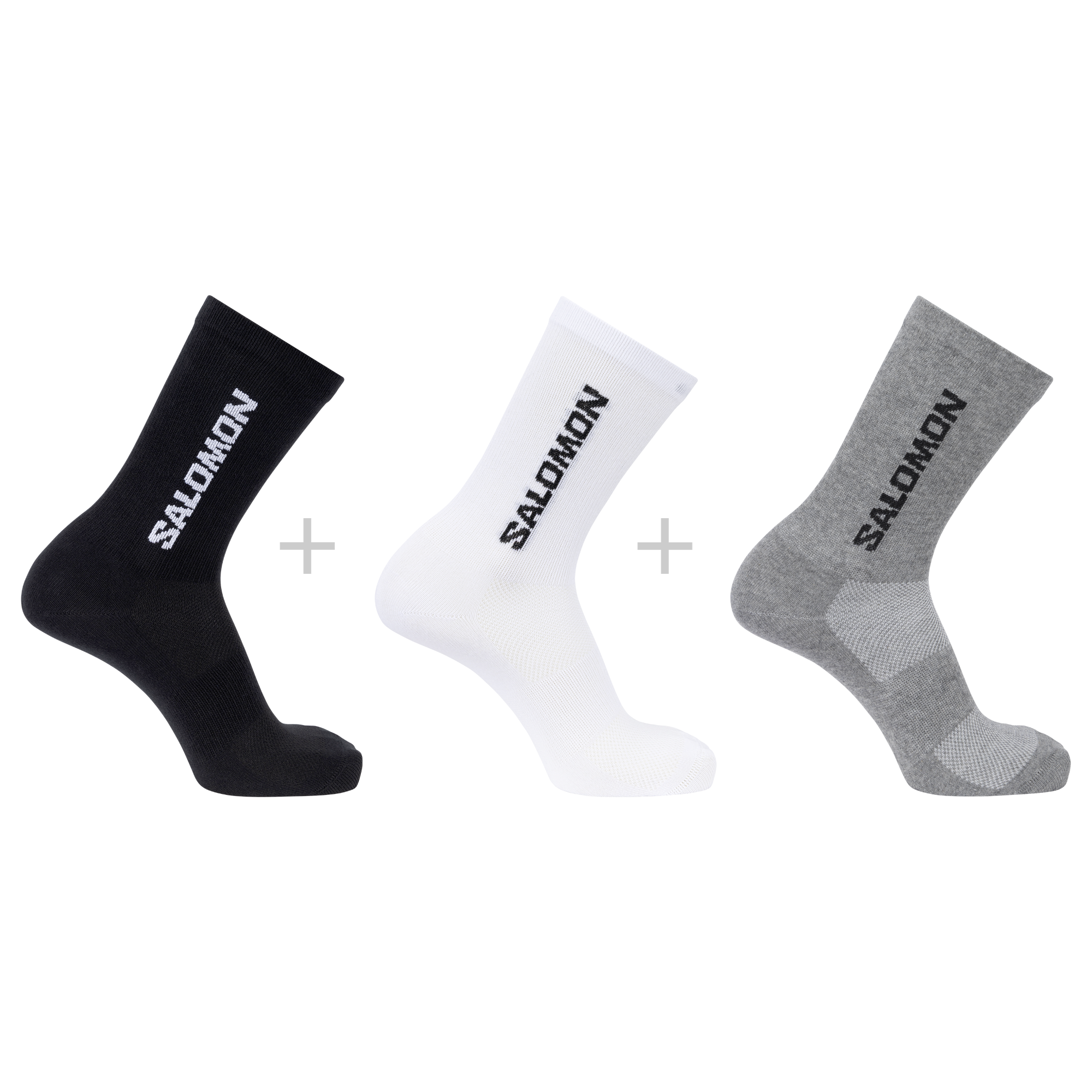 EVERYDAY LITE CREW 3-PACK - Skarpety unisex