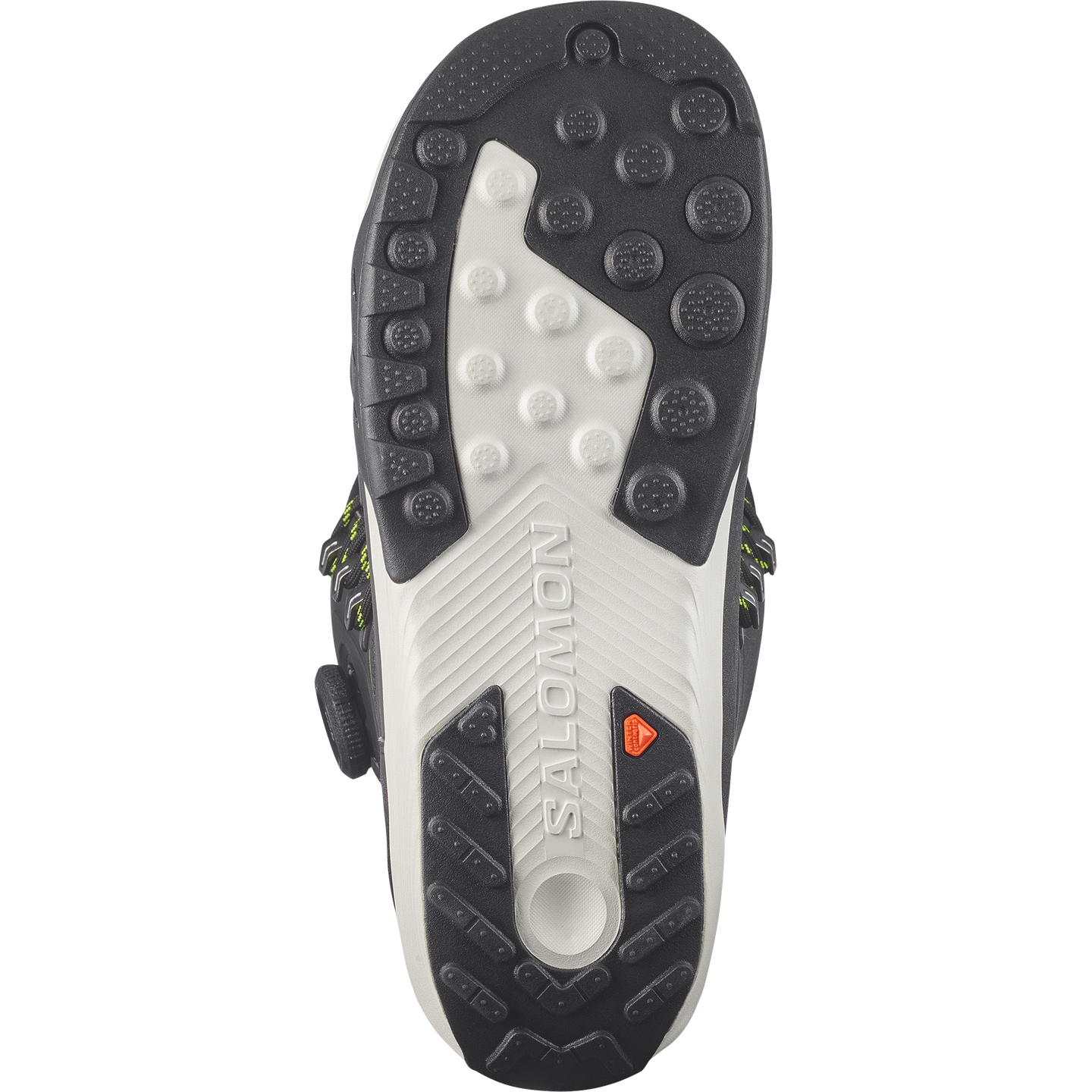 Мужские ботинки для сноуборда Salomon Dialogue Lace SJ BOA®, цвет: Чёрный / Лаймовый — фото 3