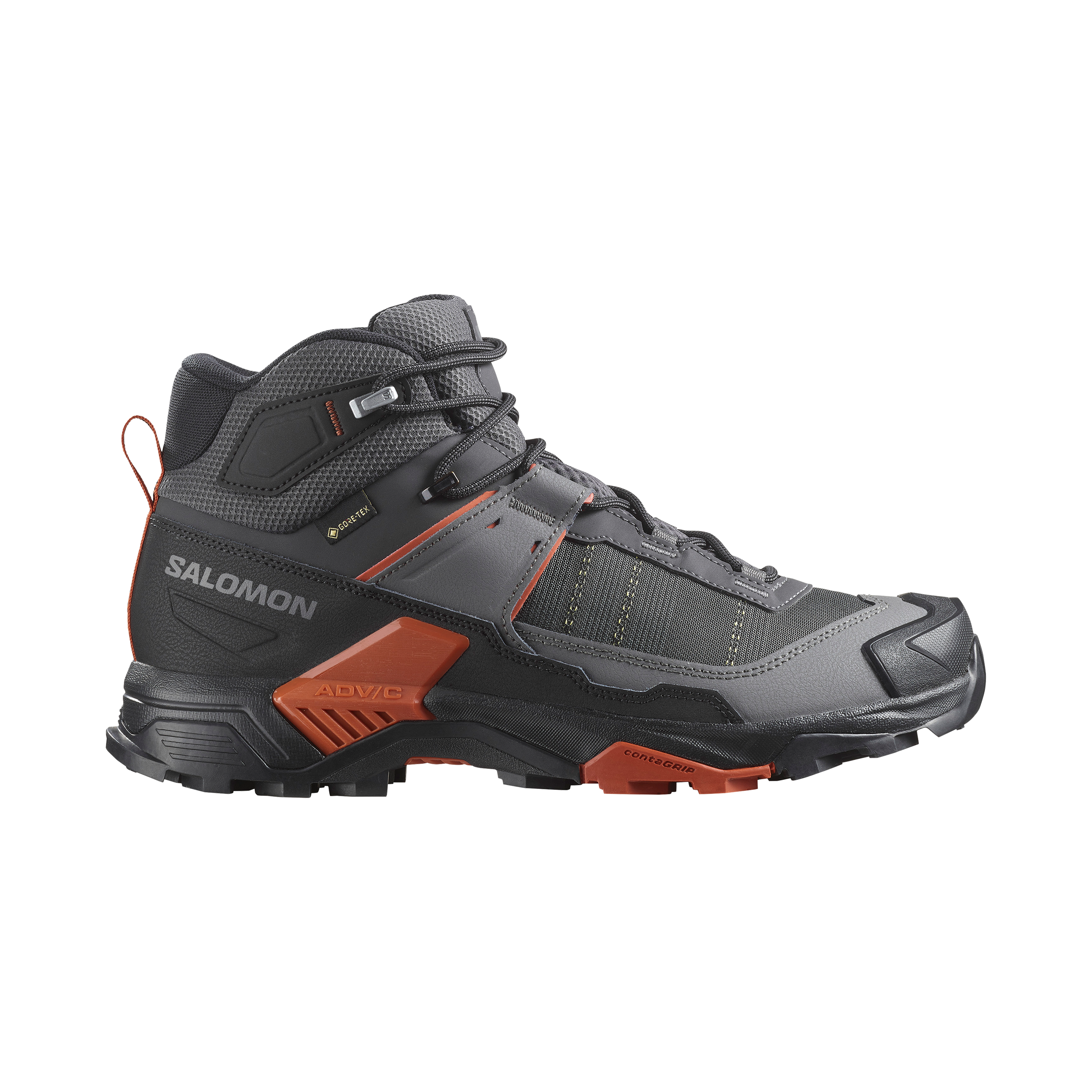 (取寄) サロモン メンズ X ウルトラ 5 ミッド GTX Salomon men X Ultra 5 Mid GTX Asphalt/Castlerock/Burnt Ochre X ULTRA 5 MID GORE-TEX Men - Hiking | Salomon