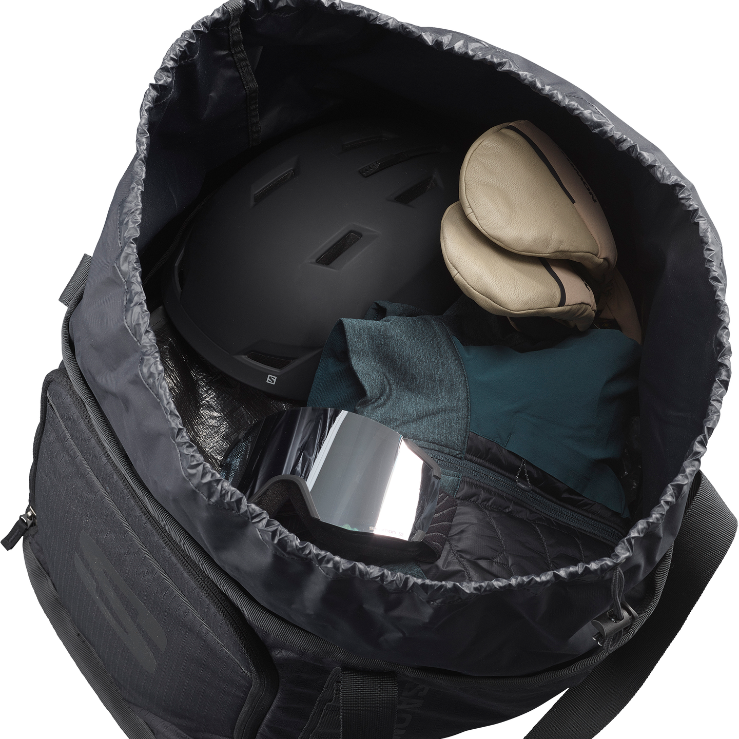 Сумка Salomon Extend Max Gearbag, цвет: Чёрный — фото 7