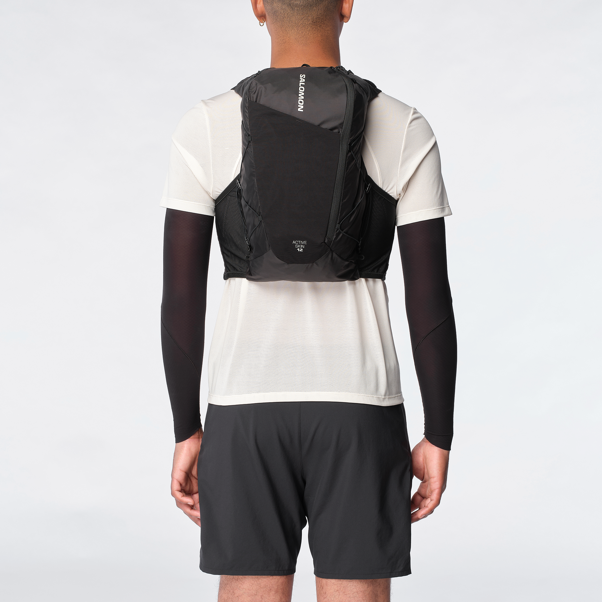 ACTIVE SKIN 8 NO FLASKS Unisex Running Vest | Salomon