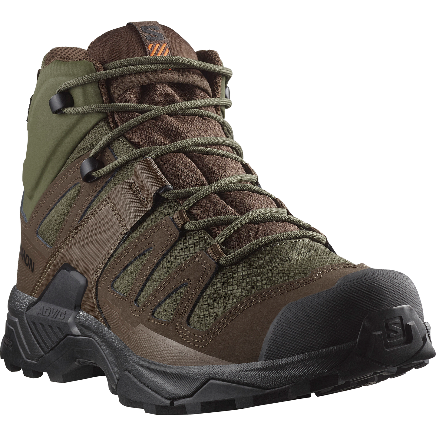 Обувь Salomon X Ultra Tracker GORE-TEX, цвет: Зелёный / Земляной коричневый — фото 5