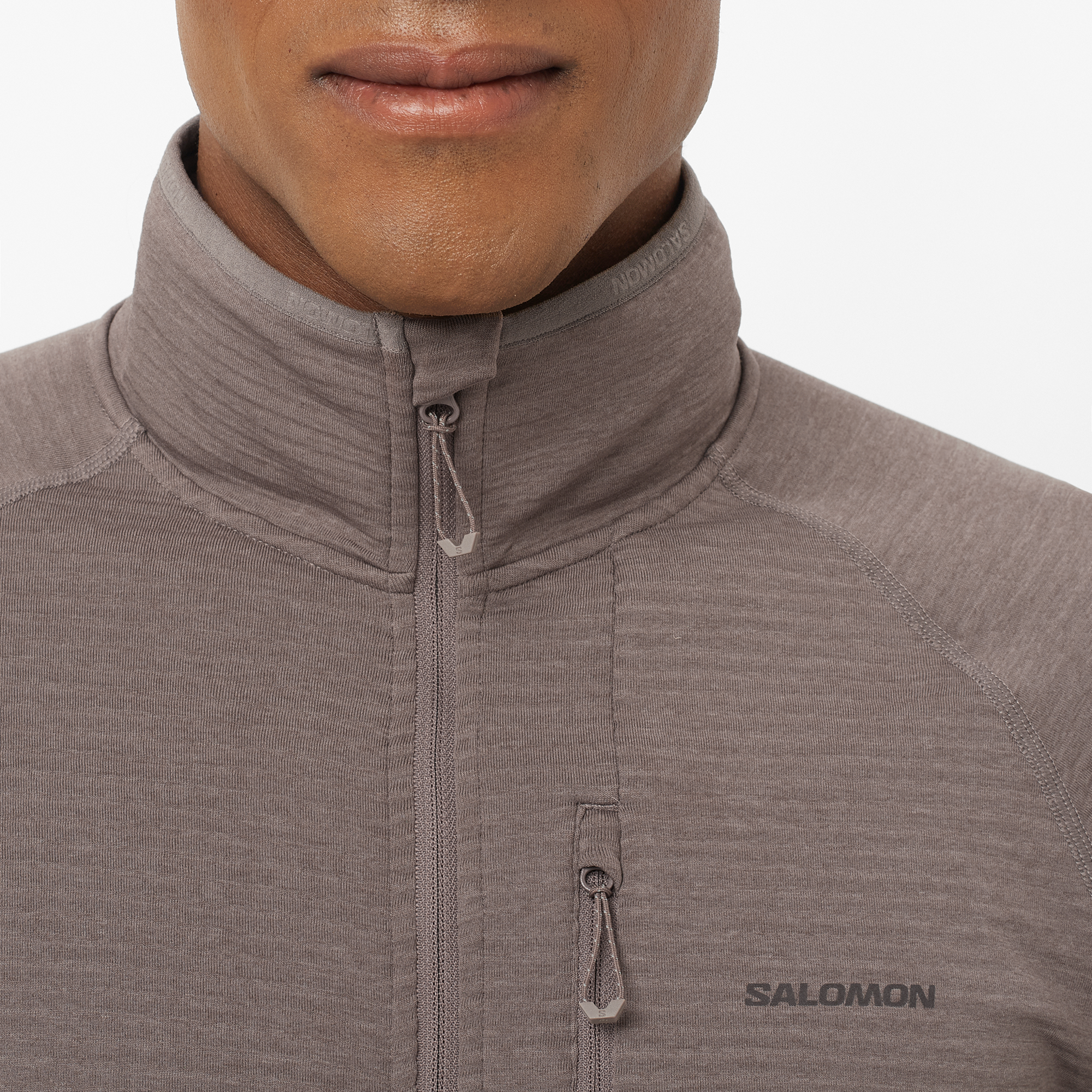 ESSENTIAL LIGHTWARM Men's Full Zip Midlayer Jacket | Salomon