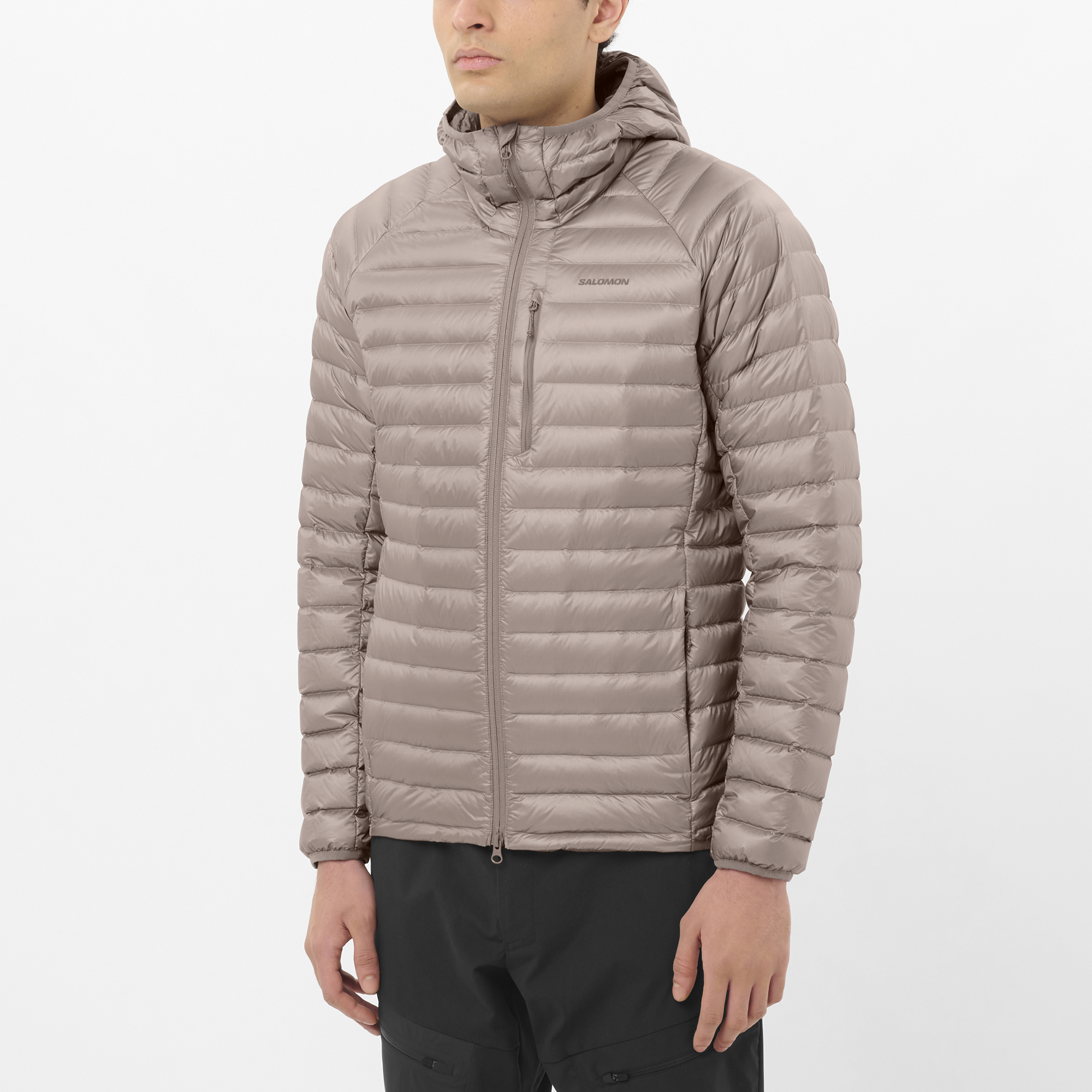 ELIXIR MICRO DOWN HD M Men's Hooded Down Jacket Salomon