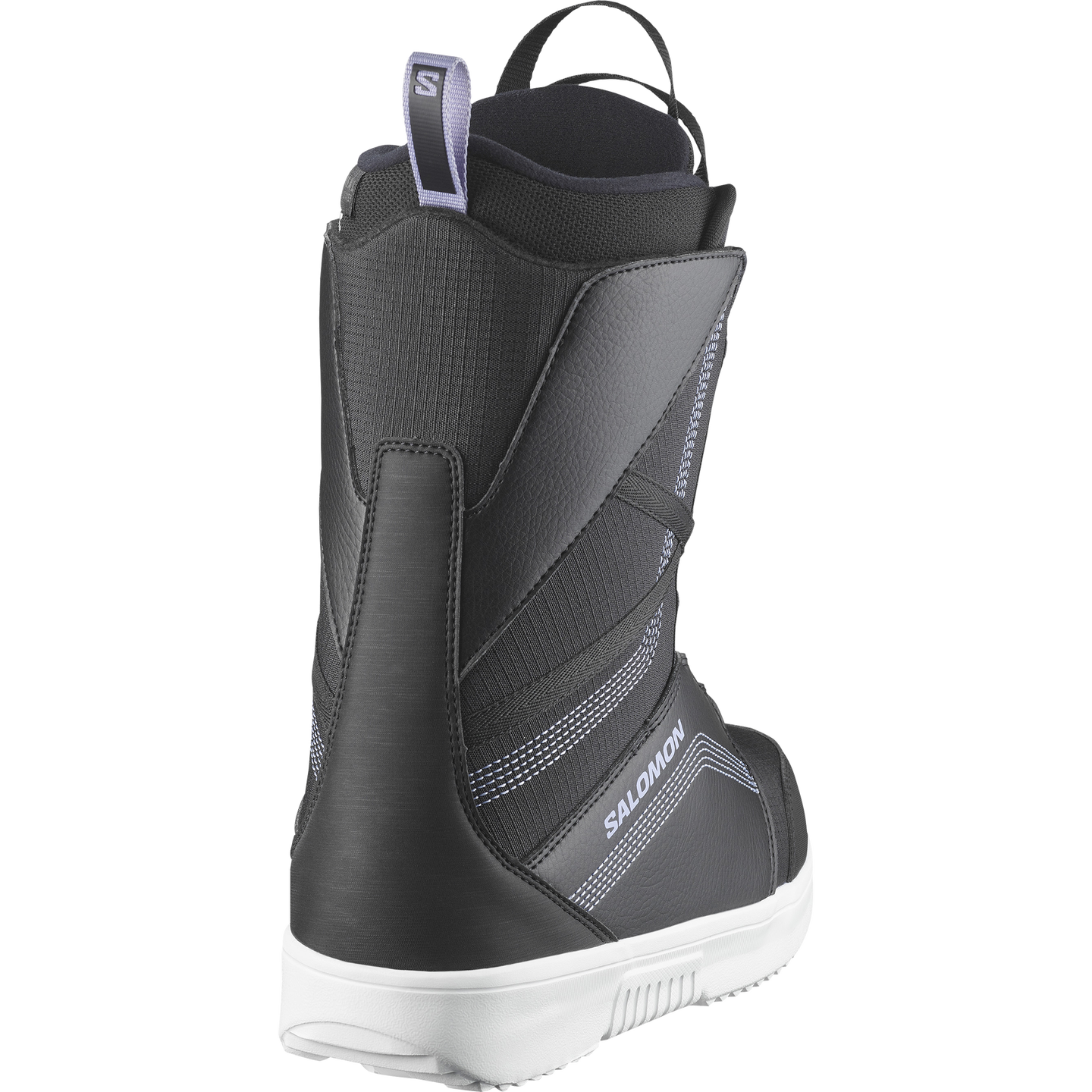 Женские ботинки для сноуборда Salomon Scarlet Boa®, цвет: Чёрный / Фиолетовый — фото 2