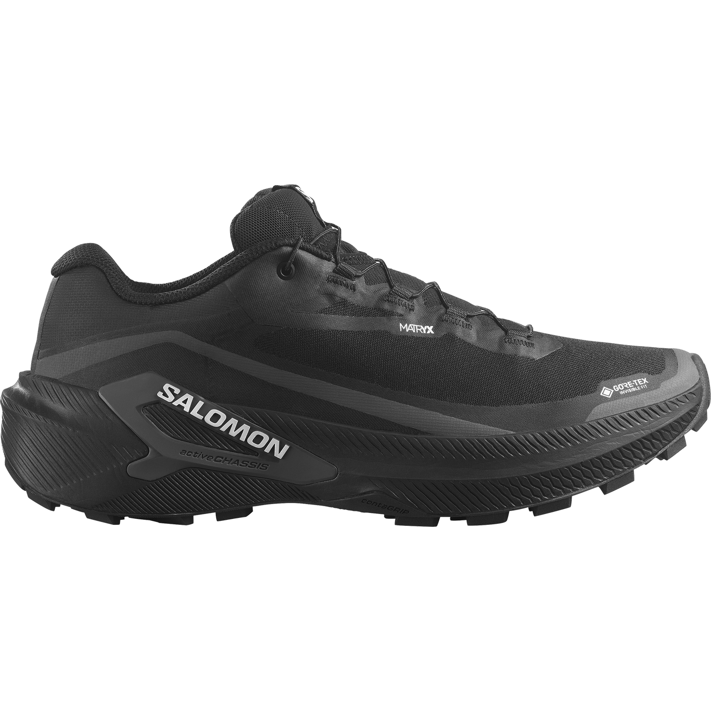 Мужские кроссовки Salomon Genesis 2 GORE-TEX, цвет: Чёрный / Белый
