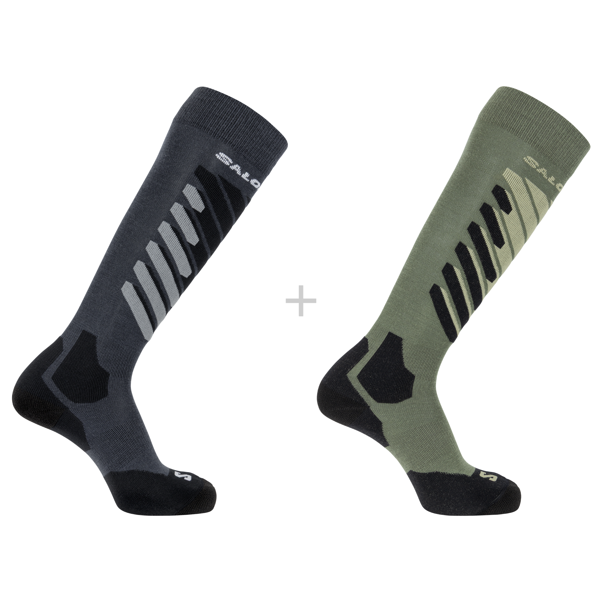 ANTHRACITE / DEEP LICHEN GREEN