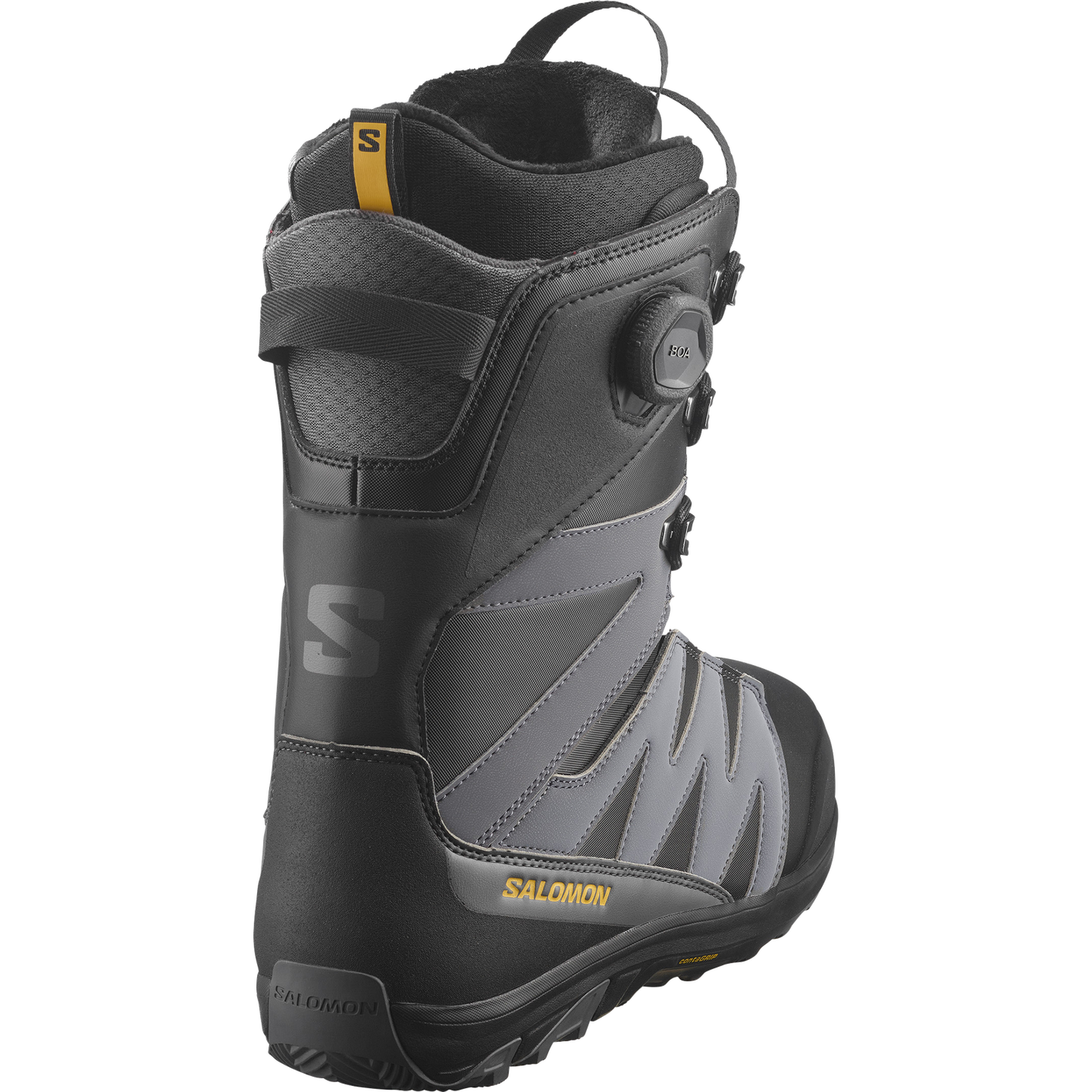 Обувь Salomon X Approach Lace SJ BOA, цвет: Чёрный / Асфальтовый — фото 2
