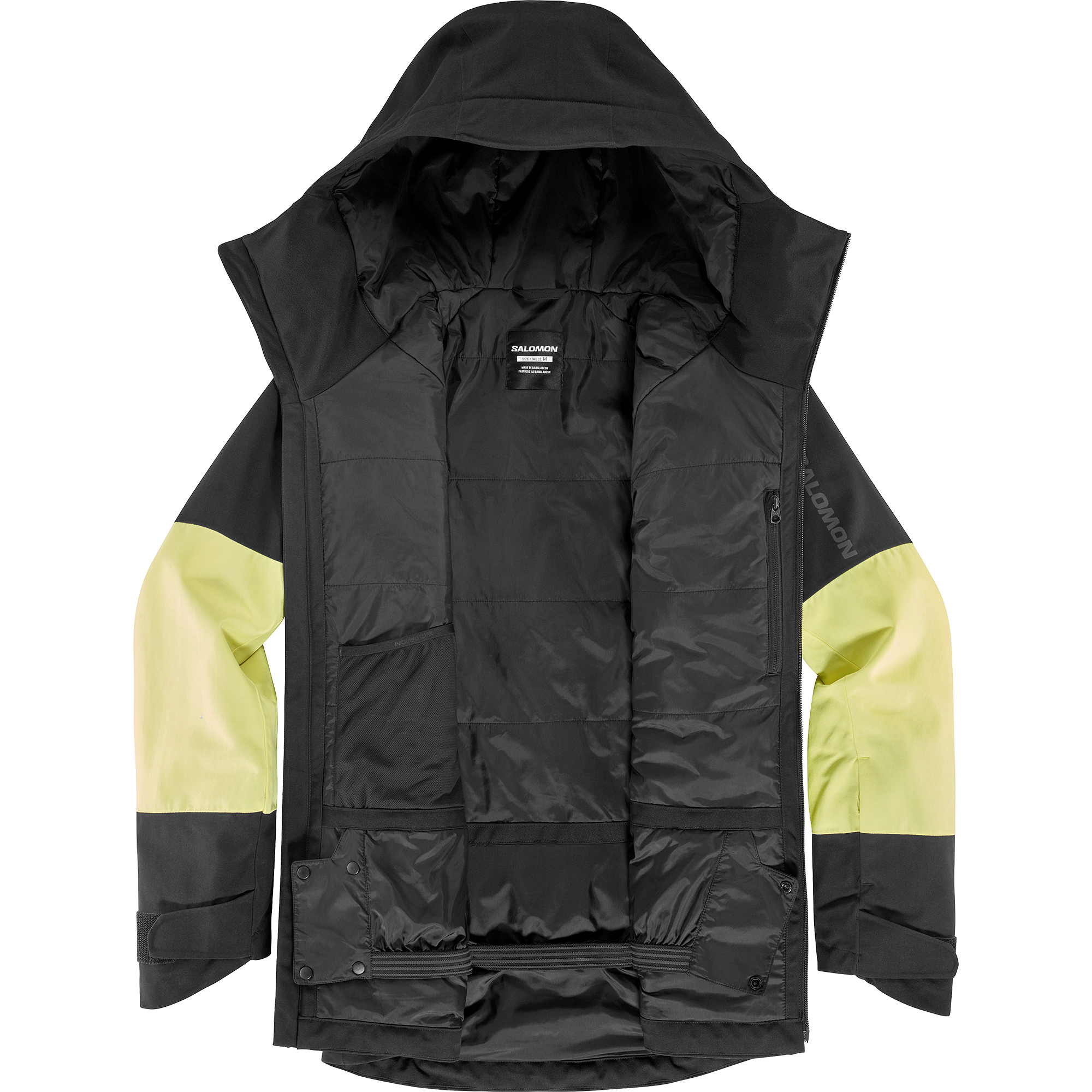 TRANSFER PUFF Men's Insulated Hooded Jacket | Salomon