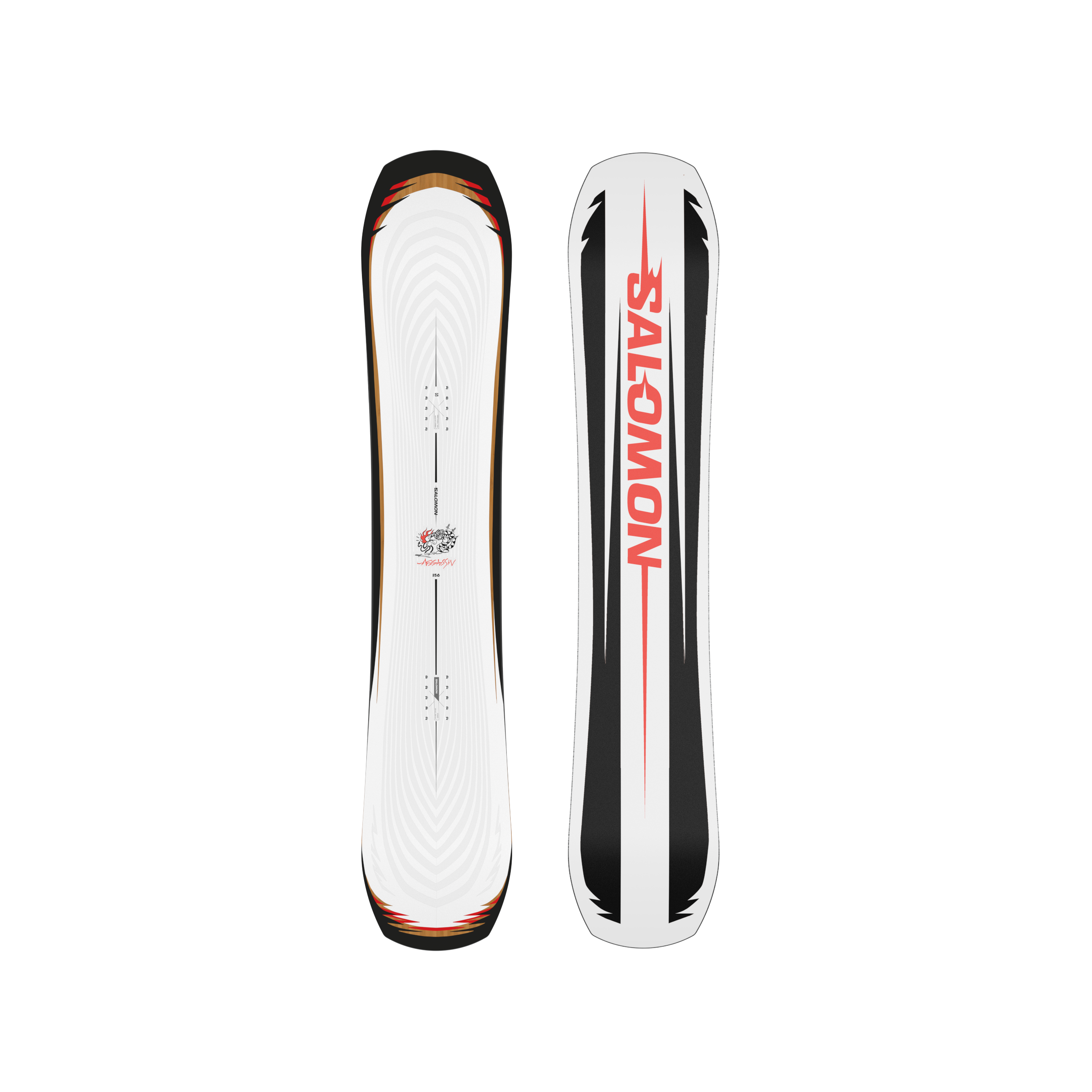 SALOMON ASSASSIN スノーボード 156cm 美品Salomon Assassin スノーボード156cm