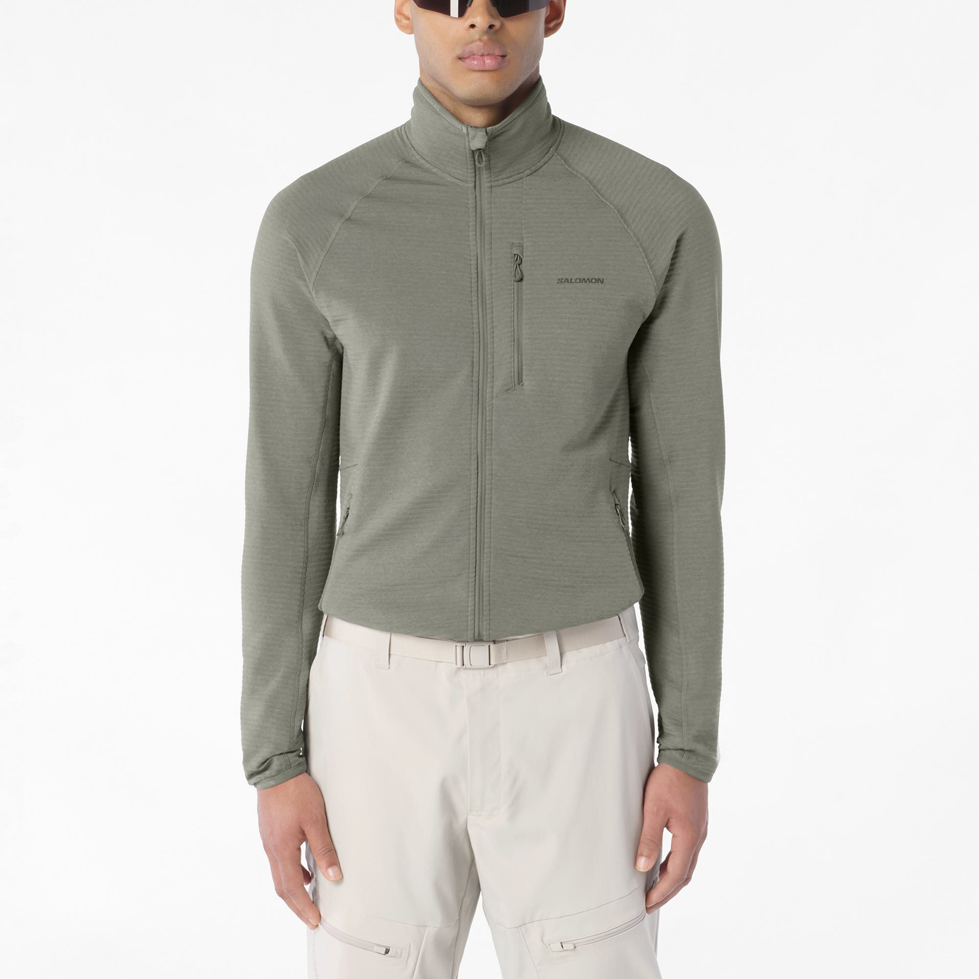 Imagen principal del producto ESSENTIAL LIGHTWARM - Chaqueta intermedia de cremallera completa para hombre