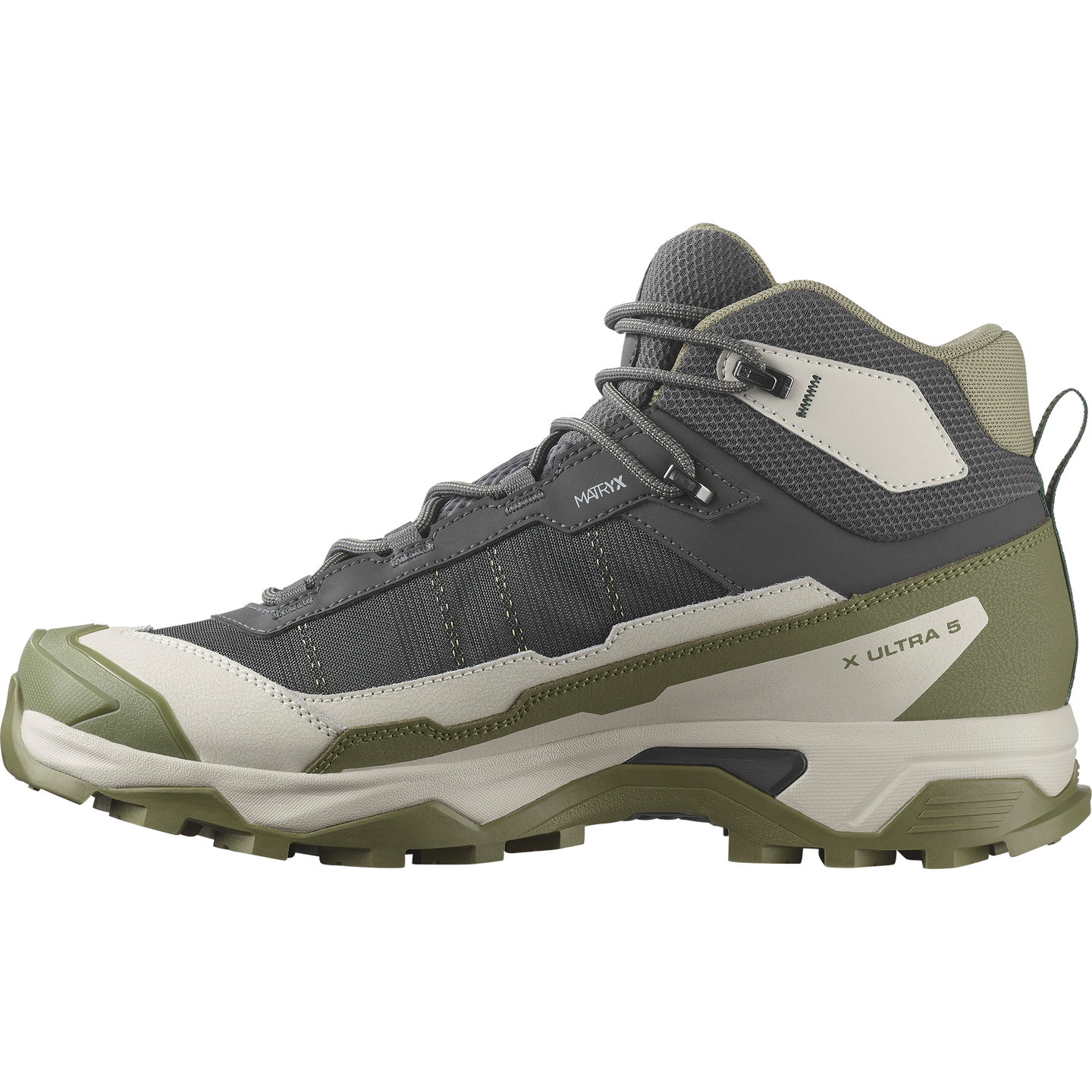 Обувь Salomon X Ultra 5 MID Gore Tex, цвет: Асфальтовый — фото 7