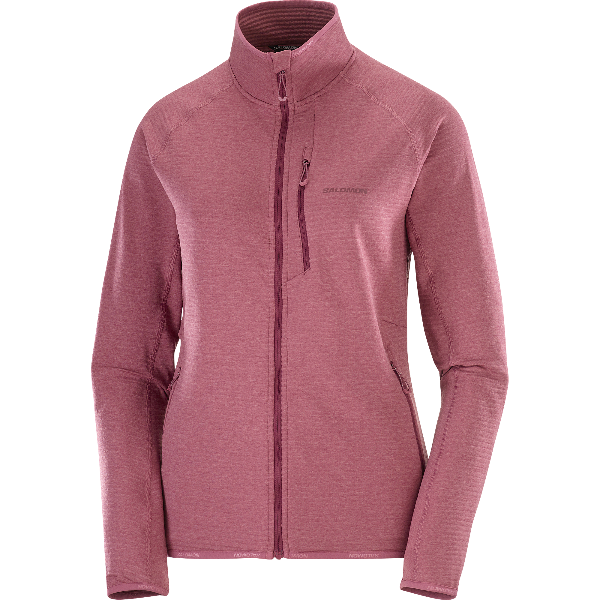 ESSENTIAL LIGHTWARM Women's Full Zip Midlayer Jacket | Salomon