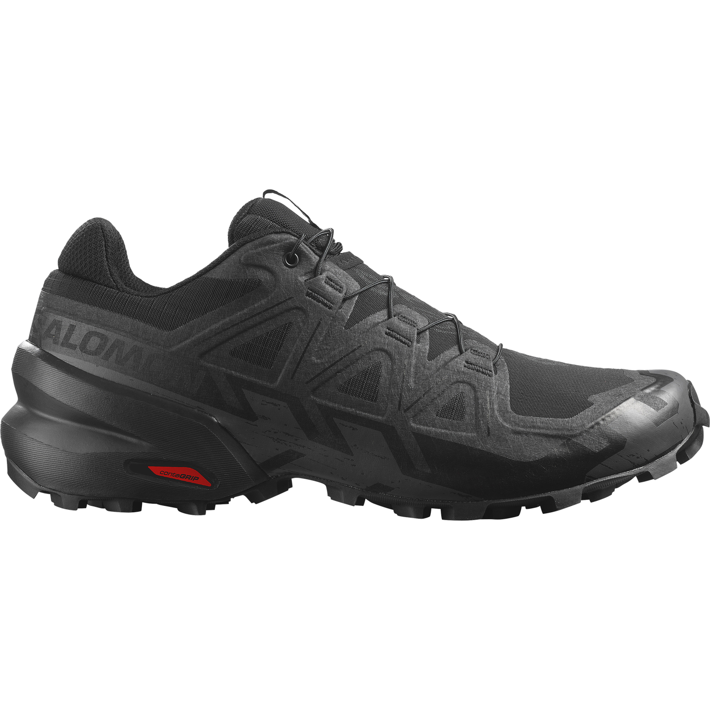 Мужские кроссовки Salomon Speedcross 6 Wide, цвет: Чёрный