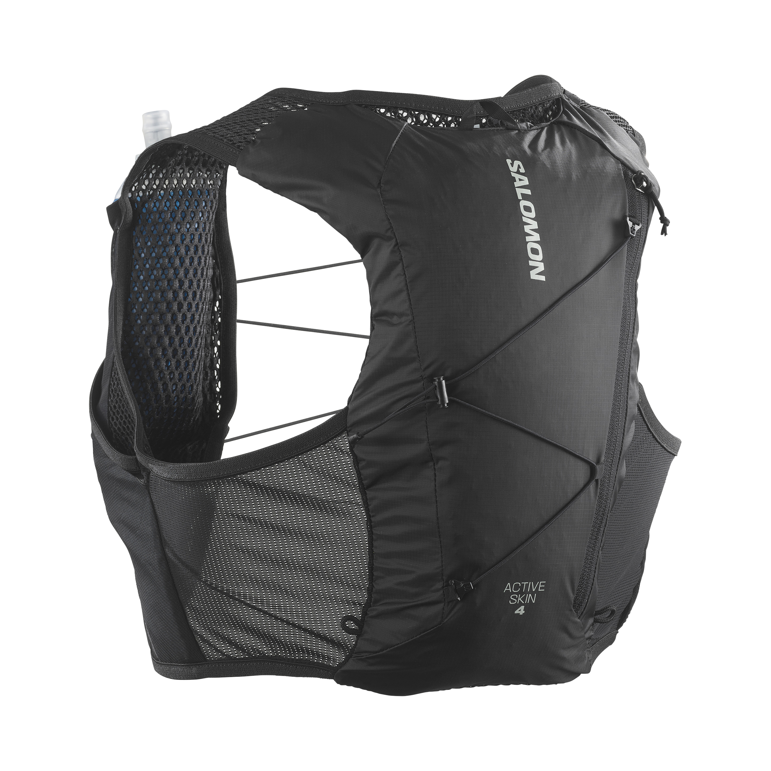 PIZZA　SALOMON ACTIVE SKIN 4 ベストXL ACTIVE SKIN 4 Unisex Running Vest with flasks included | Salomon