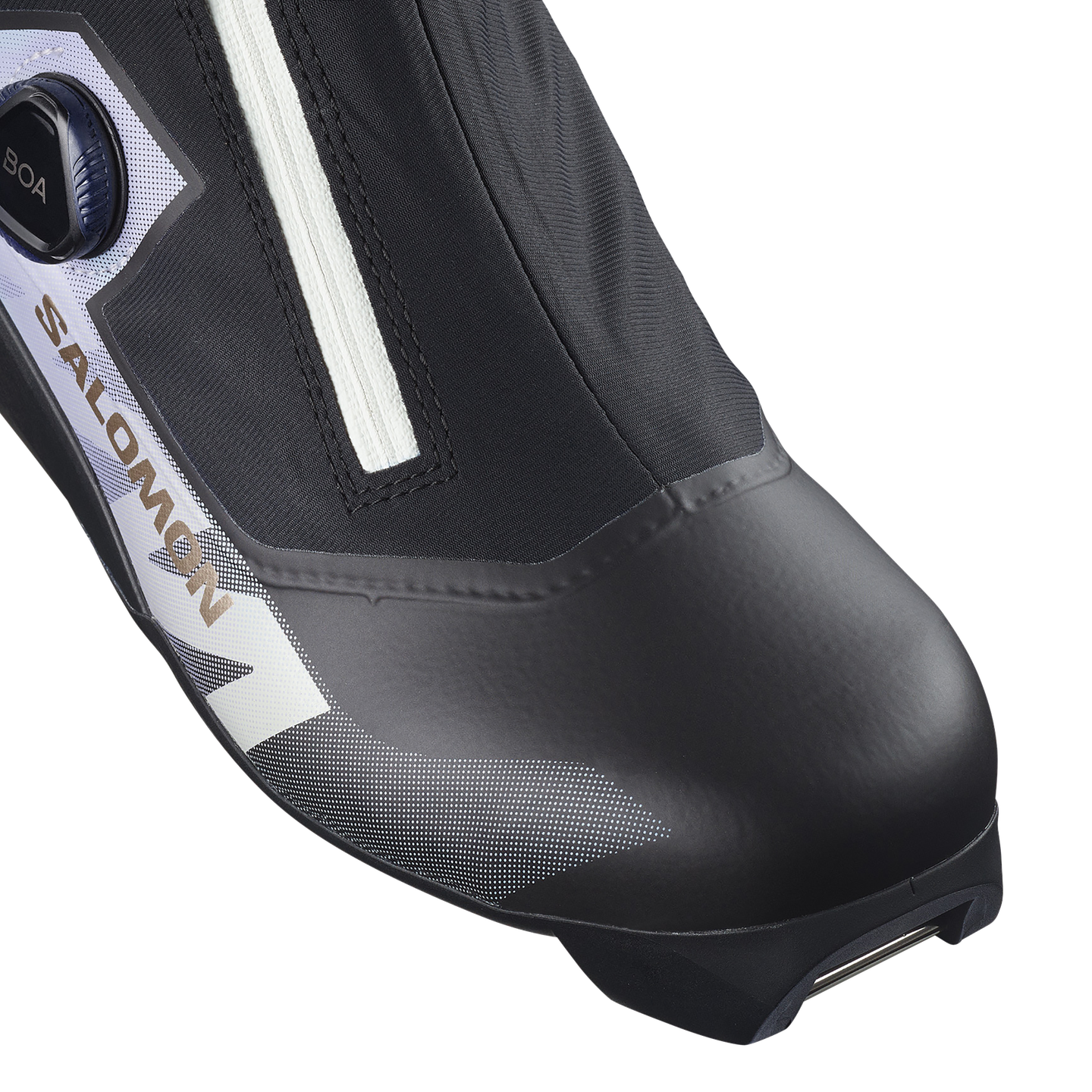 Женская обувь Salomon Equipe 10 Classic Boa, цвет: Чёрный / Небесно-голубой — фото 4