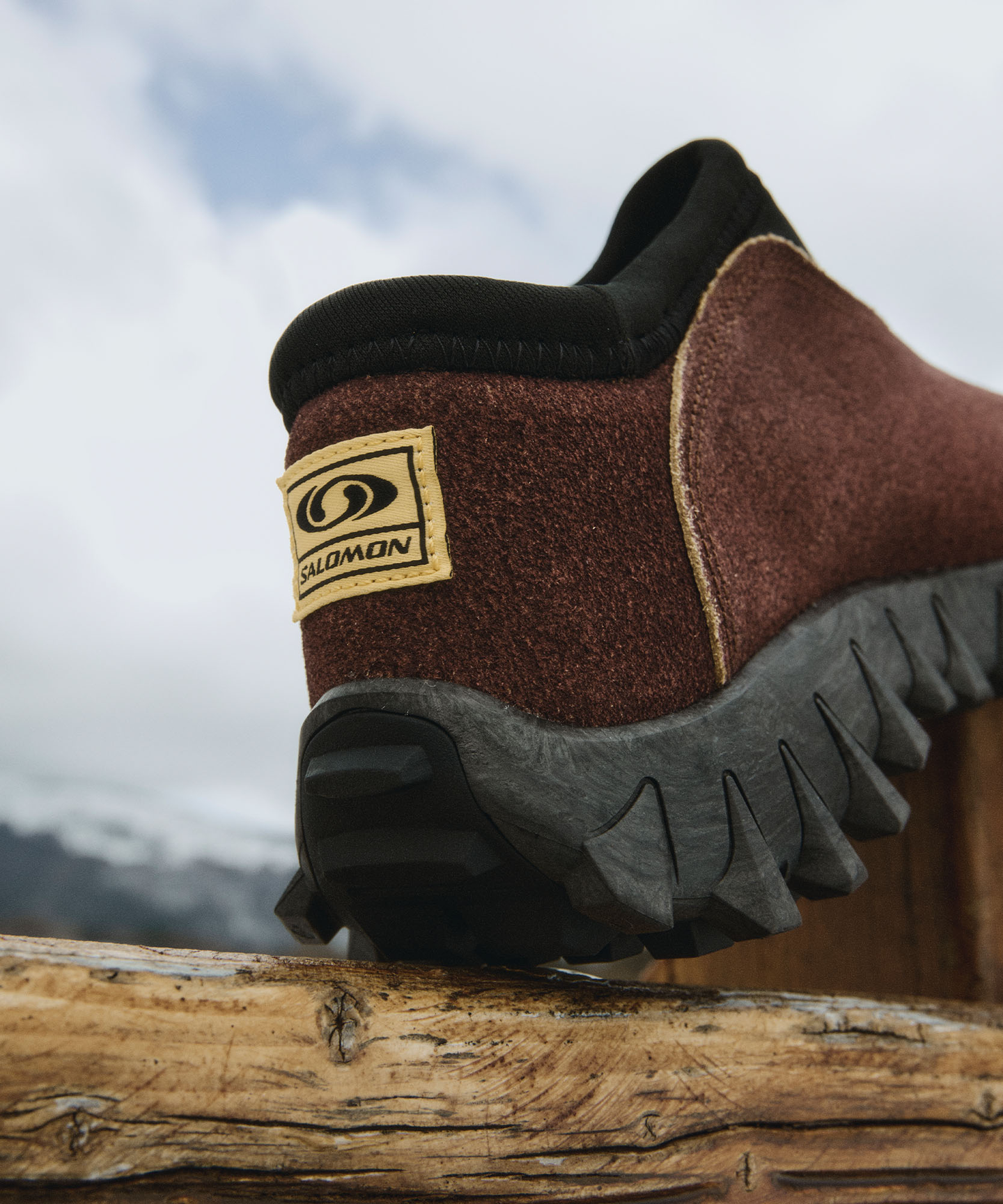 Сандалии Salomon Snowclog OG Expedition, цвет: Чёрный / Шоколадный — фото 7