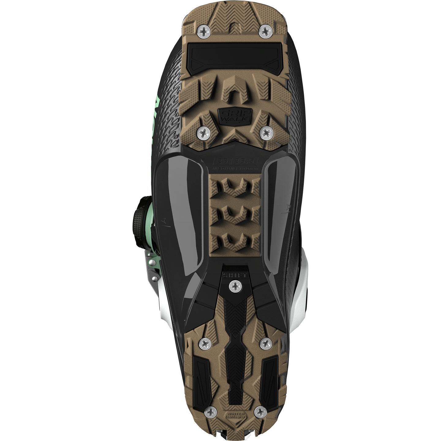 Мужские горнолыжные ботинки Salomon Shift Supra S BOA® 120, цвет: Чёрный / Холодный серый — фото 3