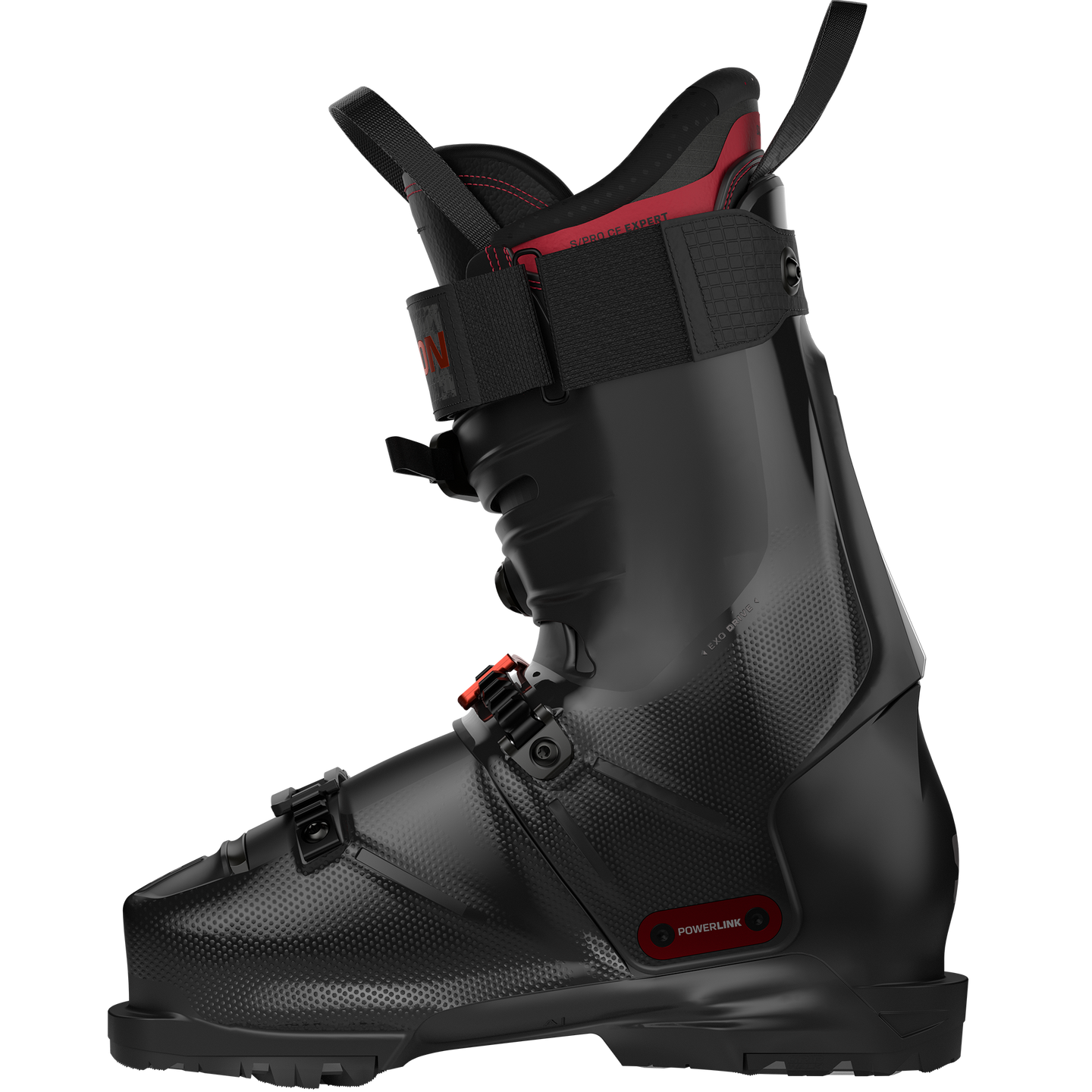 Мужские горнолыжные ботинки Salomon S/Pro Alpha C Boa 120, цвет: Чёрный / Тёмный серый — фото 4