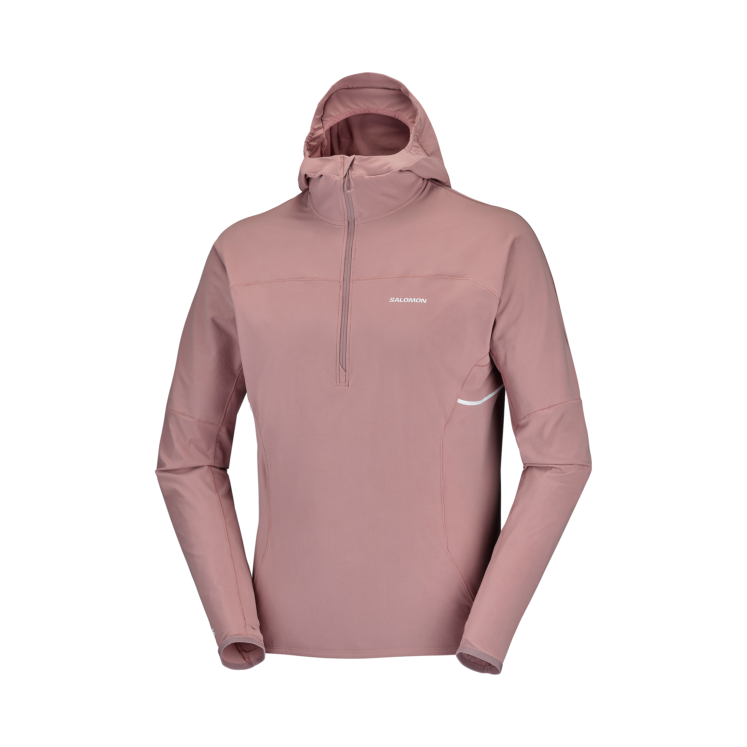 SENSE AERO HYBRID Men's Midlayer Jacket with hood | Salomon