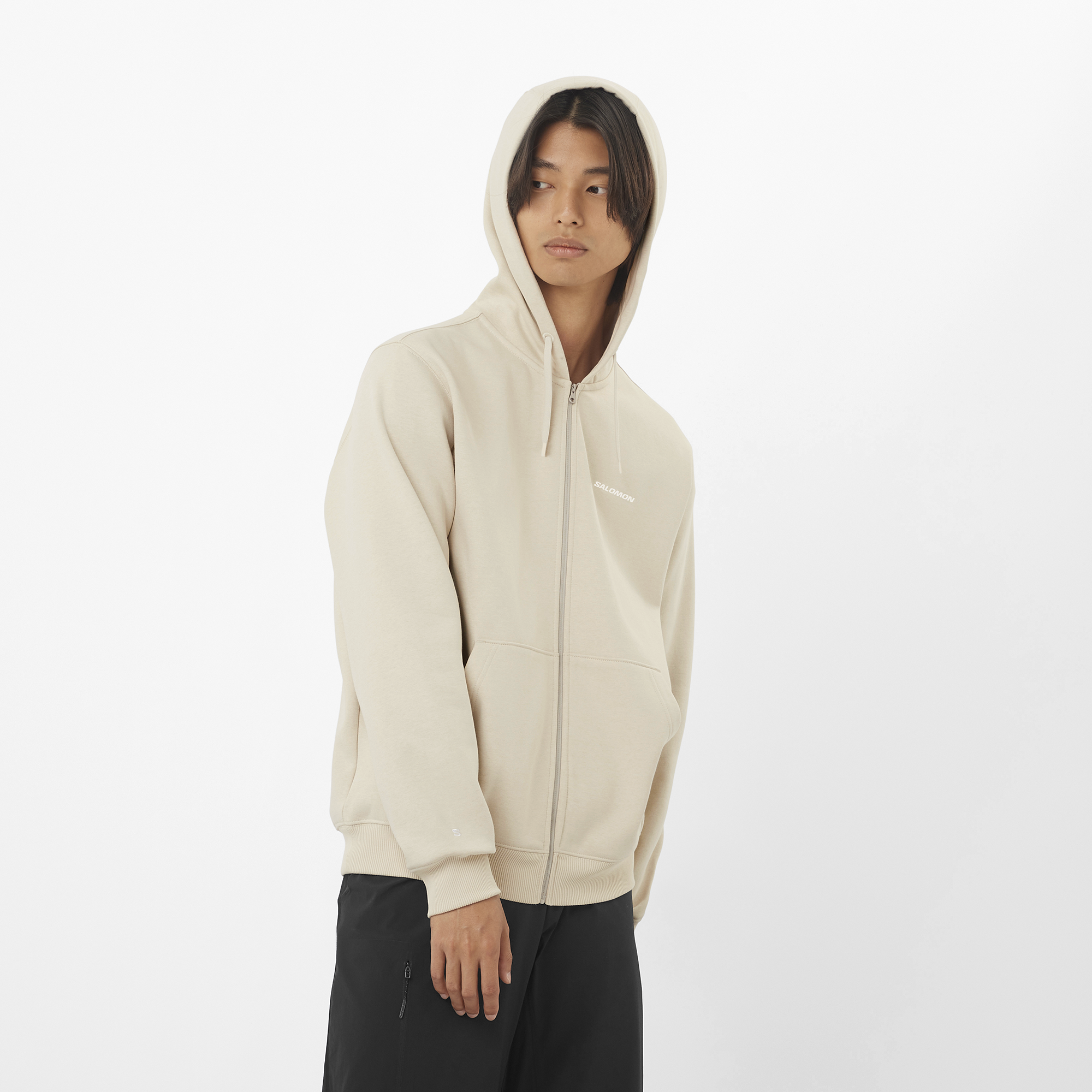 CHEST LOGO Tan | Salomon