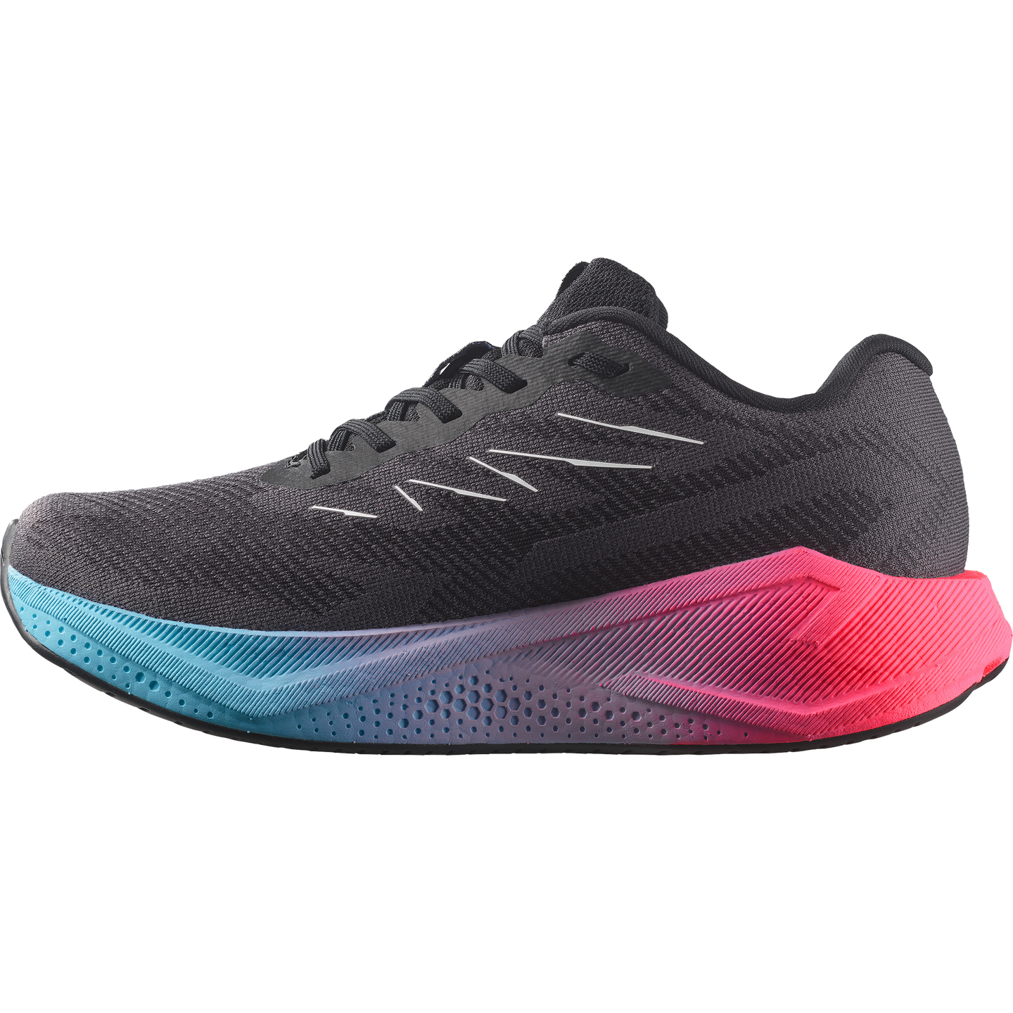 Кроссовки Salomon Aero Blaze 4 Gradient, цвет: Чёрный / Белый, вариант 1 — фото 3