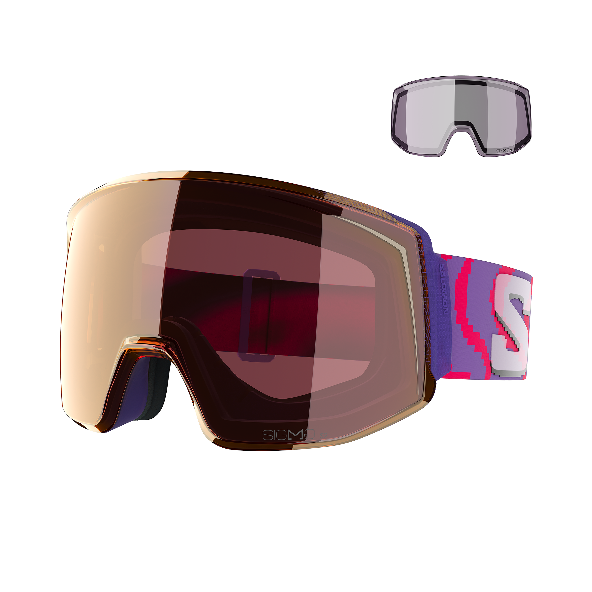 SKARN PRIME SIGMA + 1 LENS Purple | Salomon