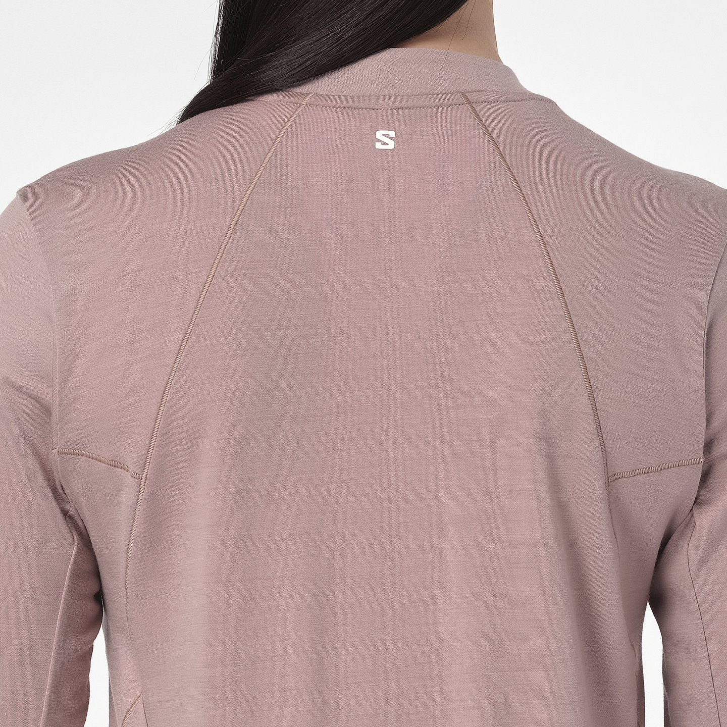 Одежда Salomon Sense Merino, мериносовая шерсть, цвет: Antler — фото 4