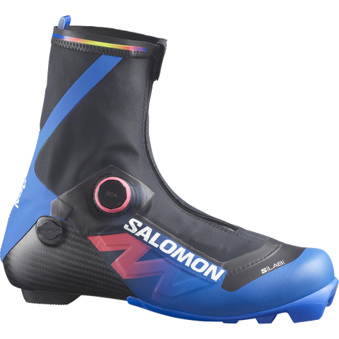 Ботинки Salomon S/LAB Equipe Classic Boa®, цвет: Чёрный / Синий