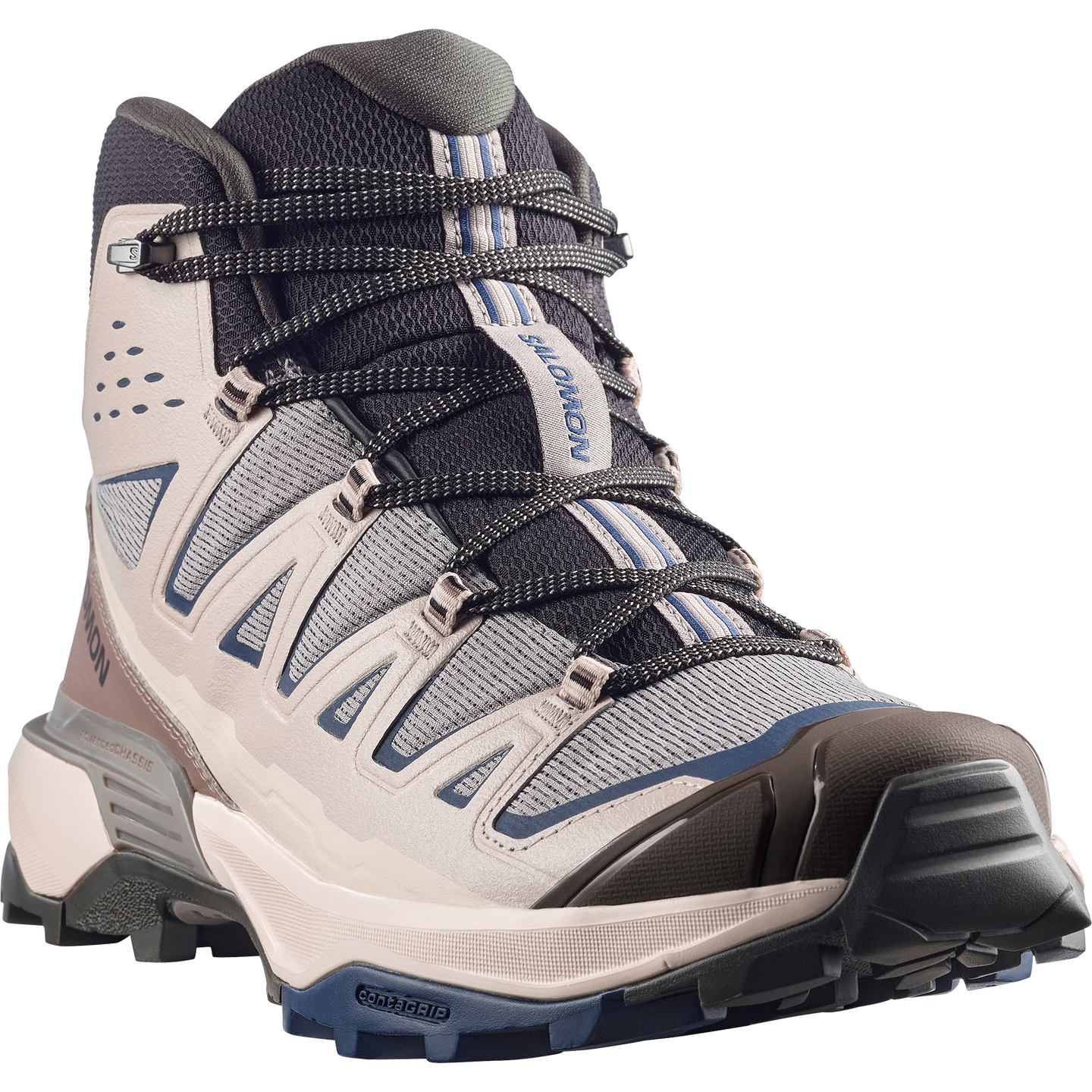 Обувь Salomon X Ultra 360 Edge MID GORE-TEX, цвет: Серебряный облачный — фото 5