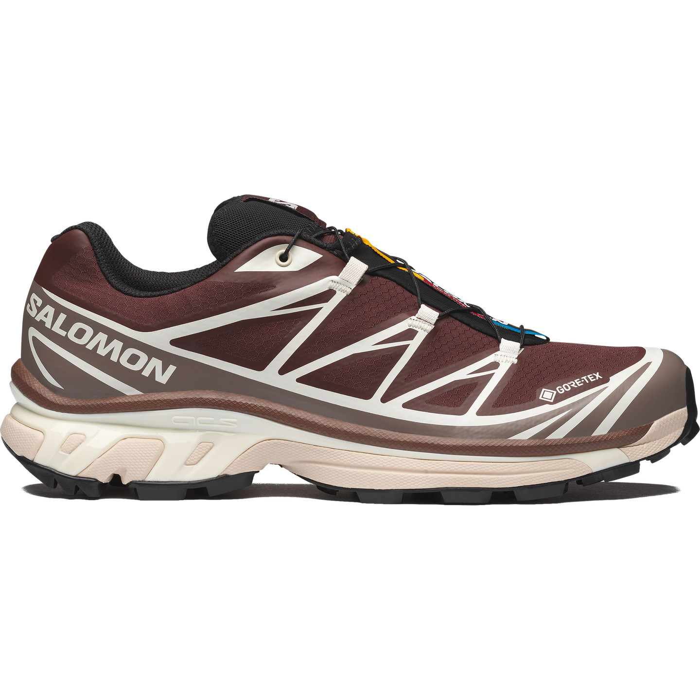 Кроссовки Salomon XT-6 GORE-TEX, цвет: Шоколадный / Железный — фото 1