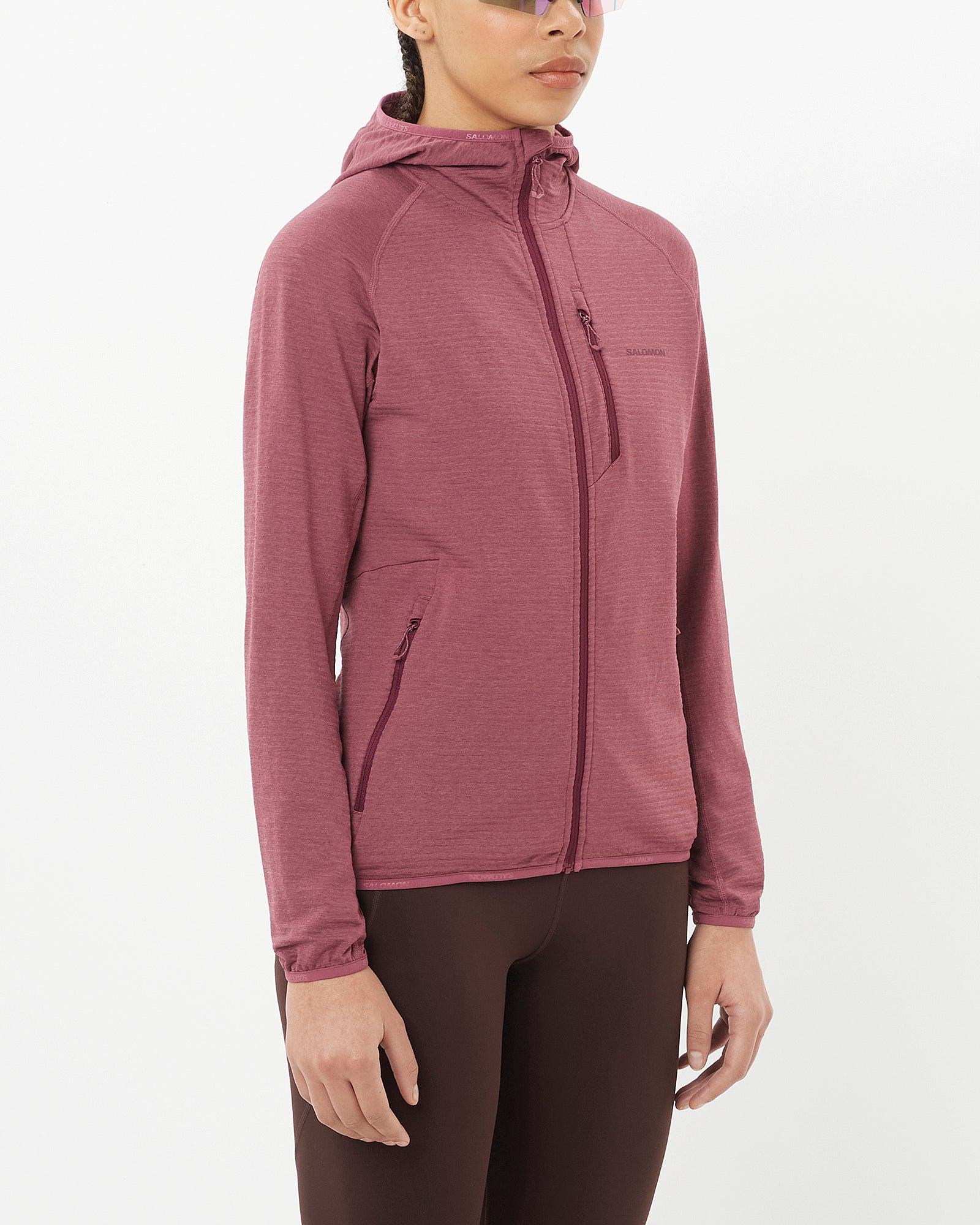 SNTIAL LIGHTWARM HD W Women's Midlayer Jacket Hoodie Salomon