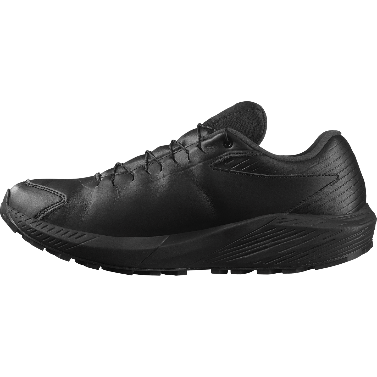 Кроссовки Salomon Sense Ride 5 SR Leather, цвет: Чёрный — фото 3