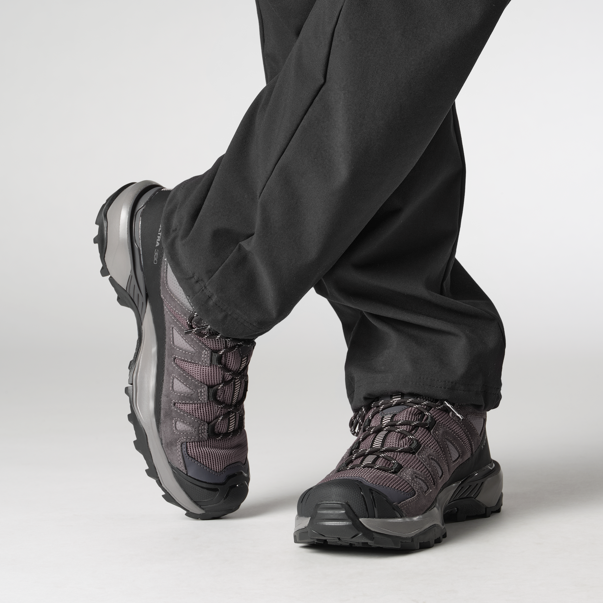 X ULTRA 360 LEATHER MID GORE-TEX Purple | Salomon