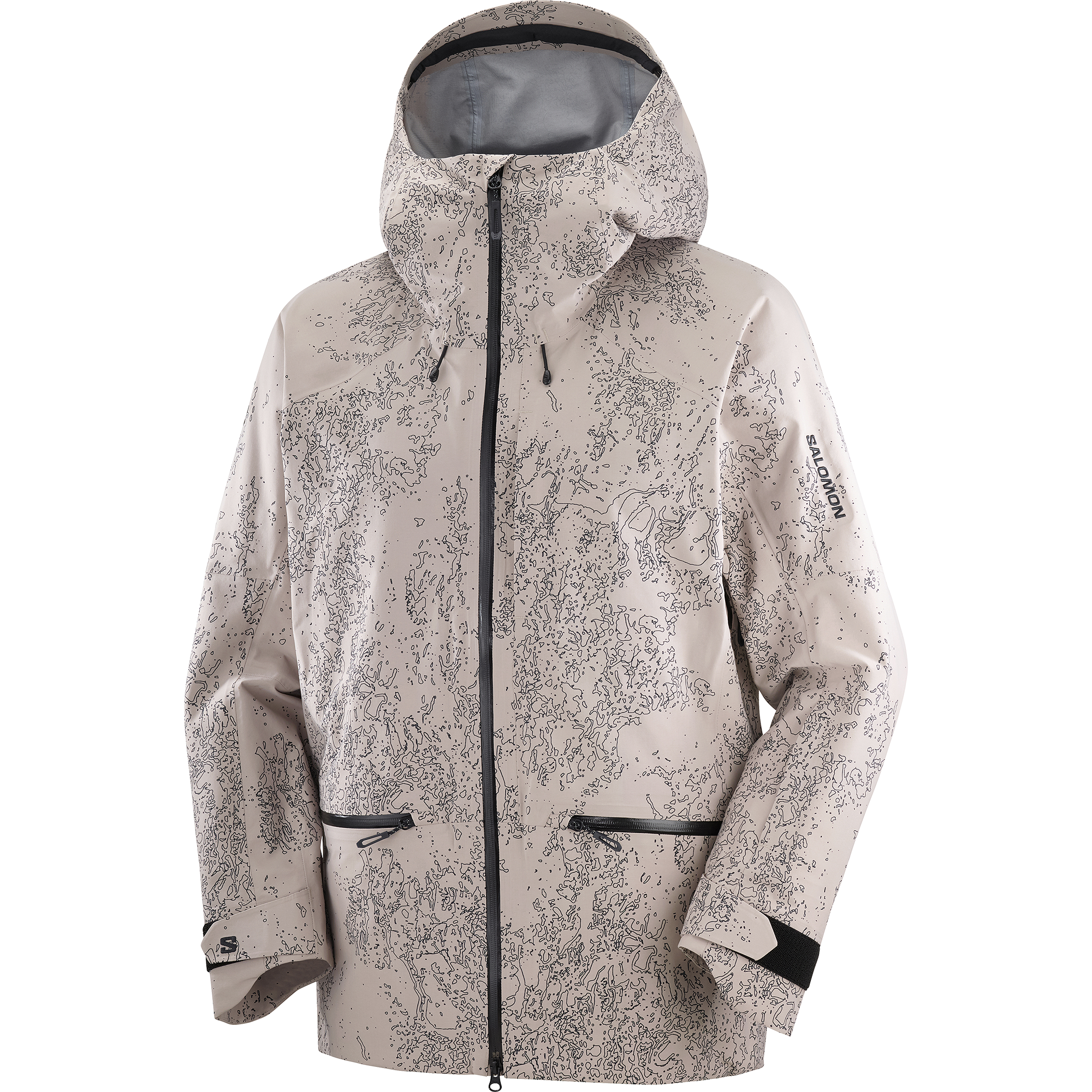 SALOMON QST 3L SHELL JKT Mサイズ Salomon QST 3 Layer Shell Jacket - Men's - Clothing