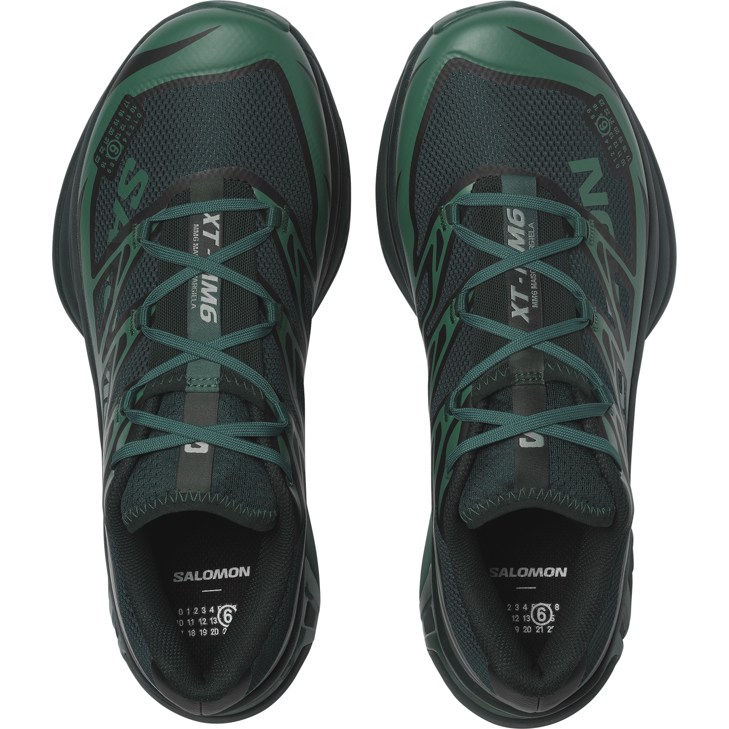 Кроссовки Salomon XT-MM6 Maison Margiela, цвет: Зелёный — фото 2