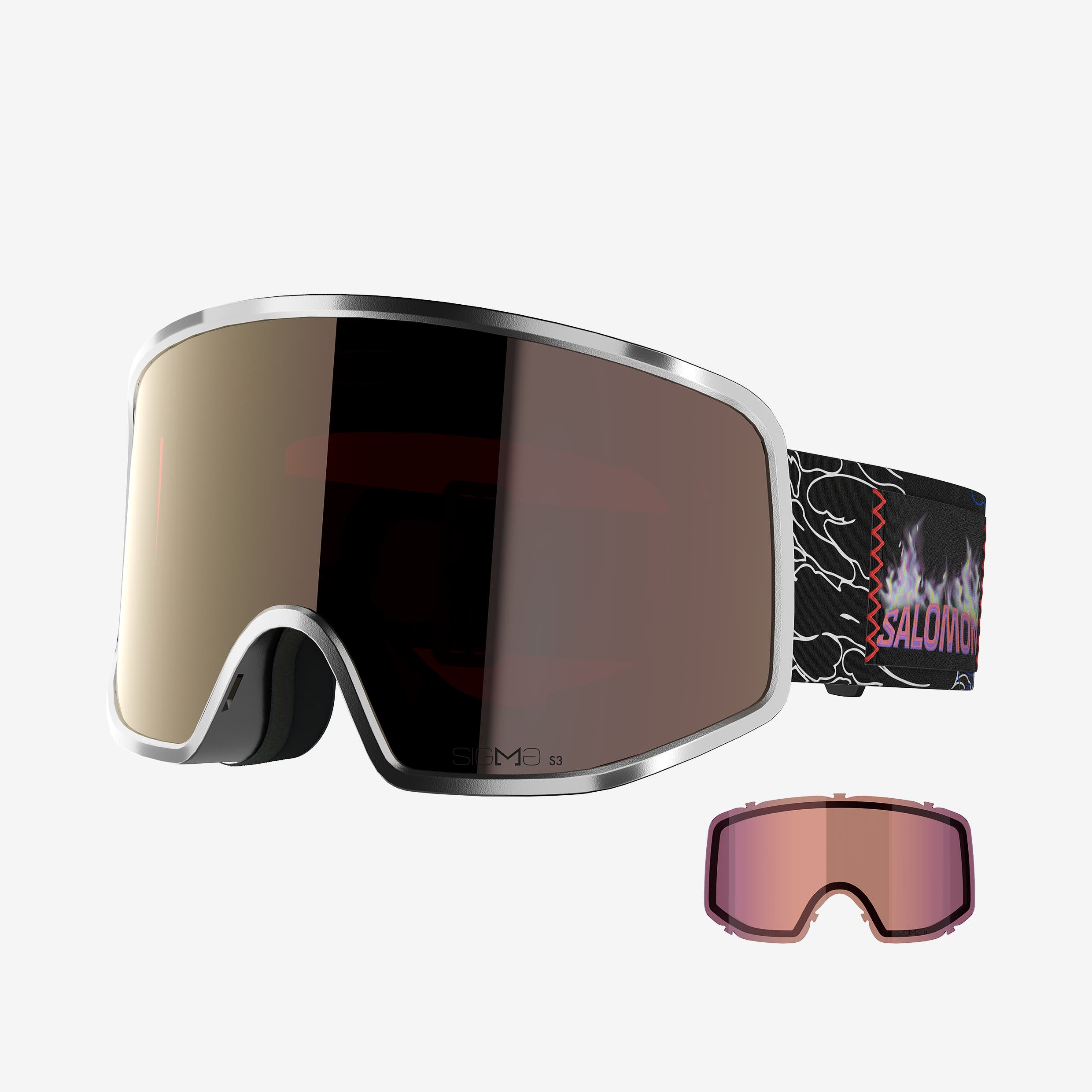 SENTRY PRO SIGMA (and EXTRA LENS) Goggles - Unisex | Salomon SENTRY PRO SIGMA (and EXTRA LENS) Goggles - Unisex | Salomon