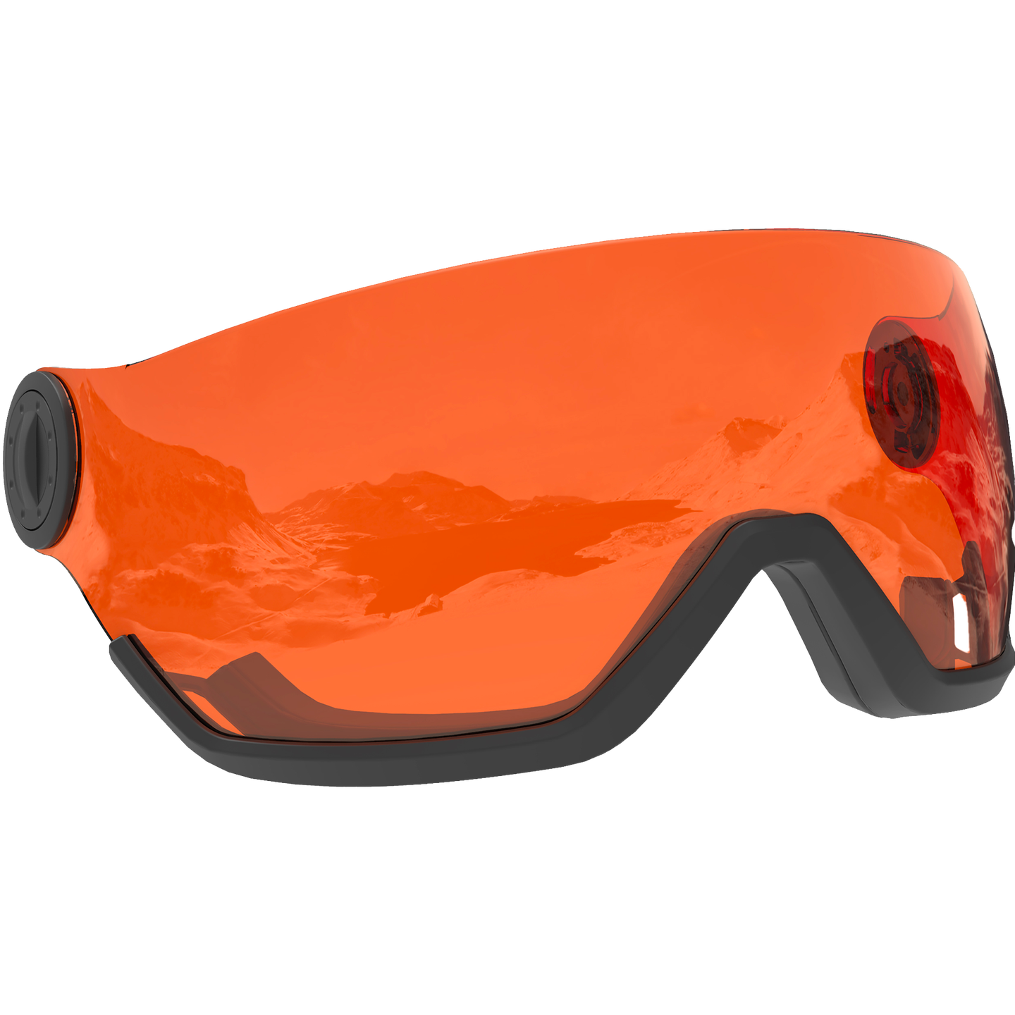 Шлем Salomon Grom Tonic Orange Lens, цвет: Оранжевый — фото 1