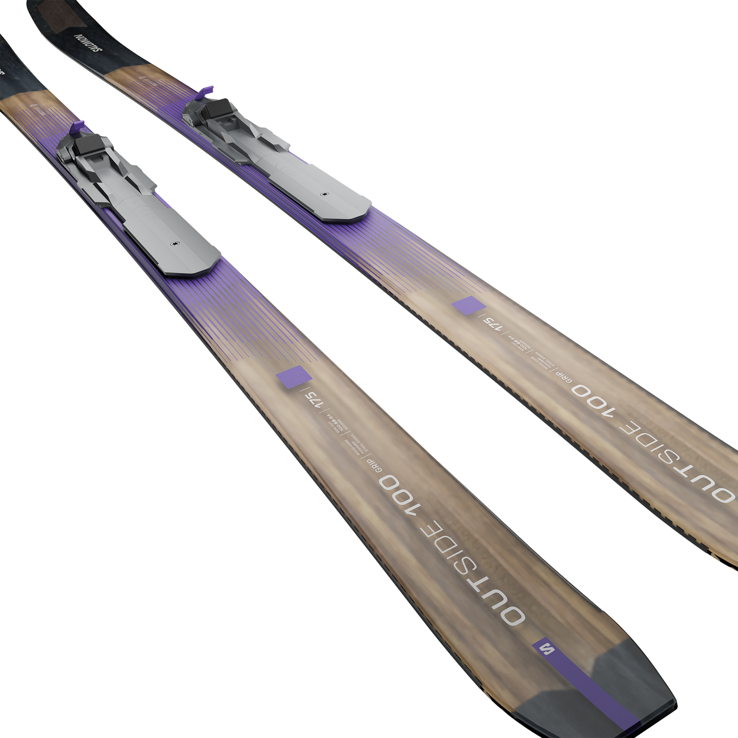 Лыжи Salomon Outside 100 Grip (and PM BC Outside) — фото 4
