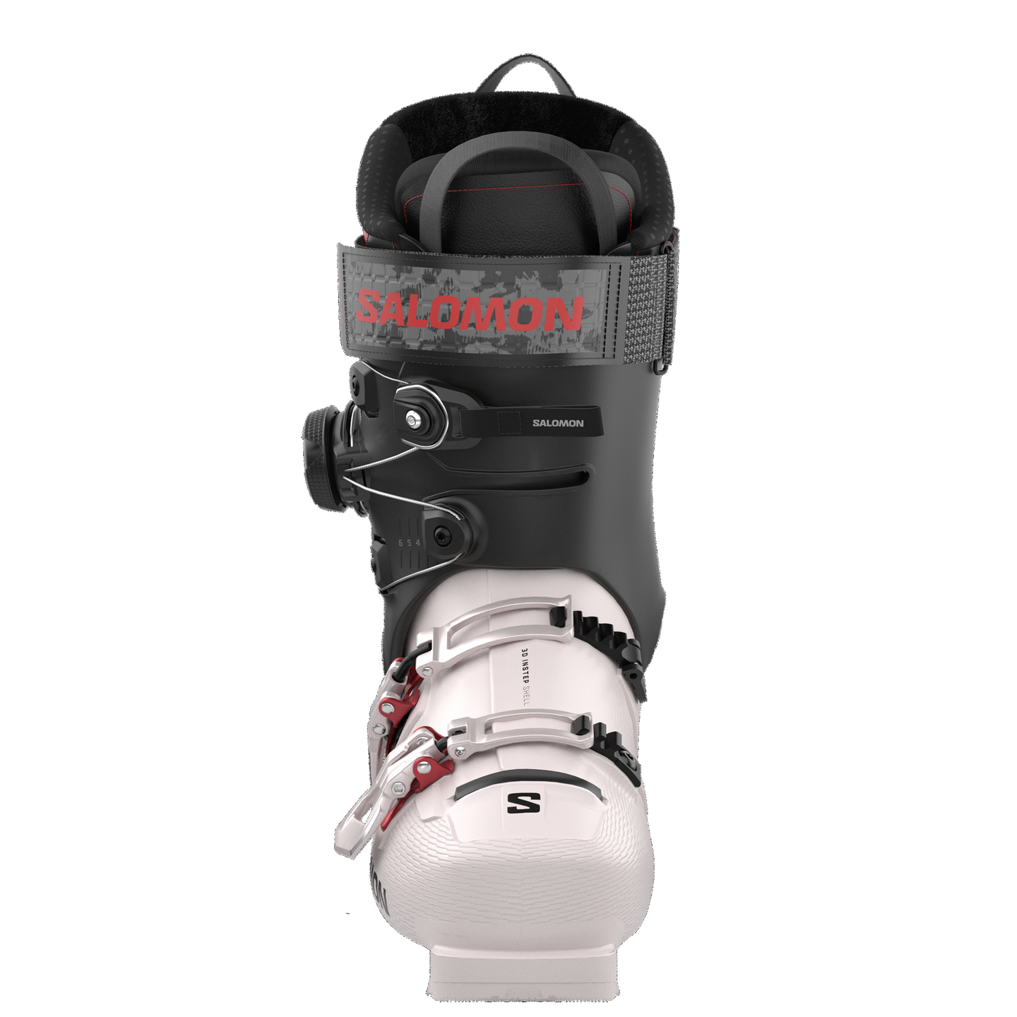 Женские горнолыжные ботинки Salomon S/Pro Supra C Boa 115, цвет: Сиреневый пепельный / Чёрный — фото 4