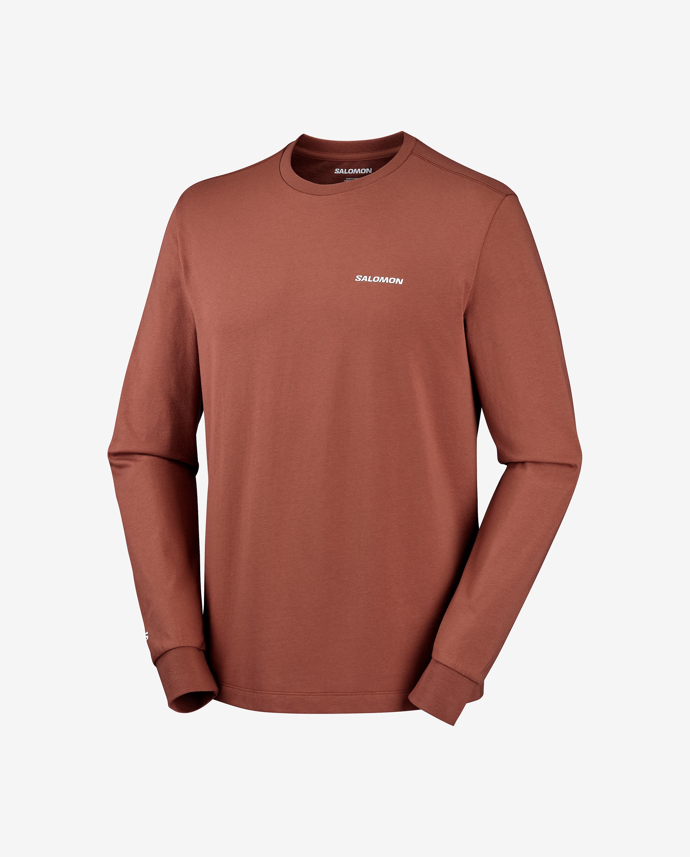 LOGO Men's Long Sleeve T-Shirt | Salomon LOGO Men's Long Sleeve T-Shirt | Salomon