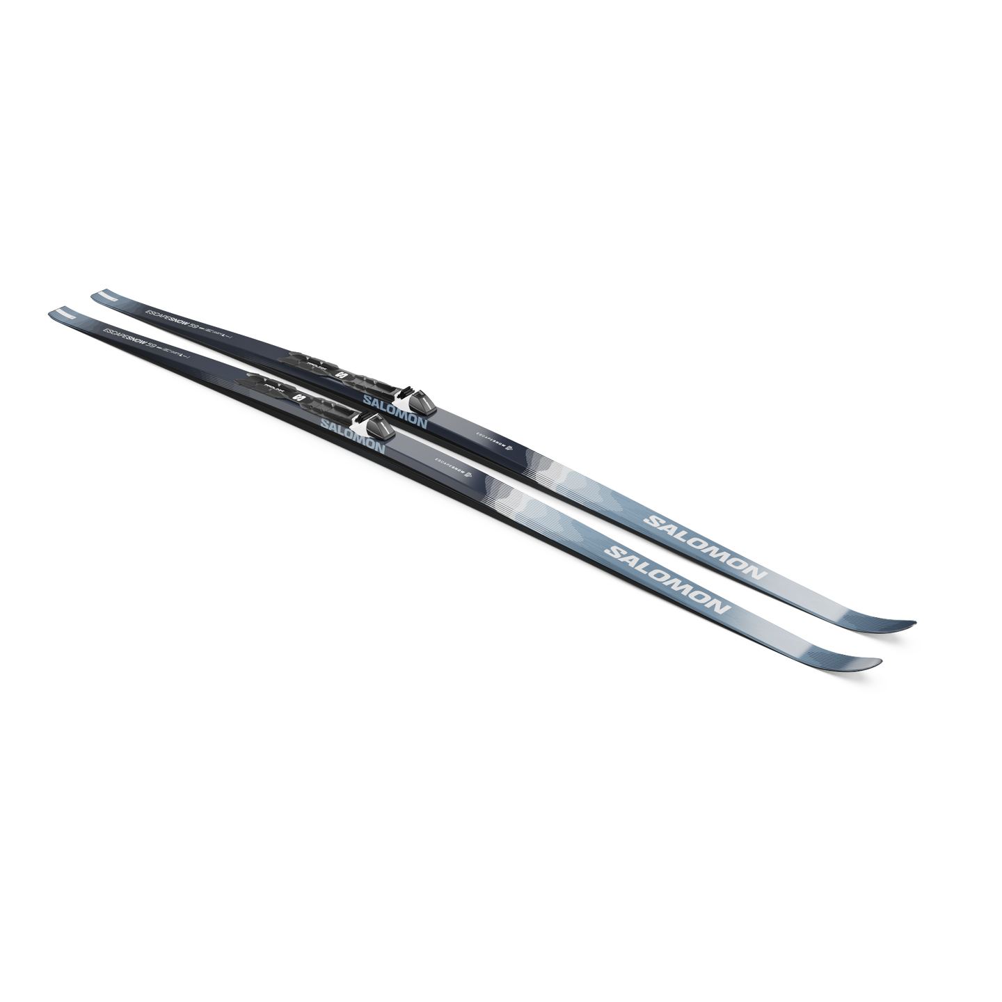 Лыжи Salomon Escape Snow 59 Grip Predrilled, цвет: Синий / Морской — фото 6