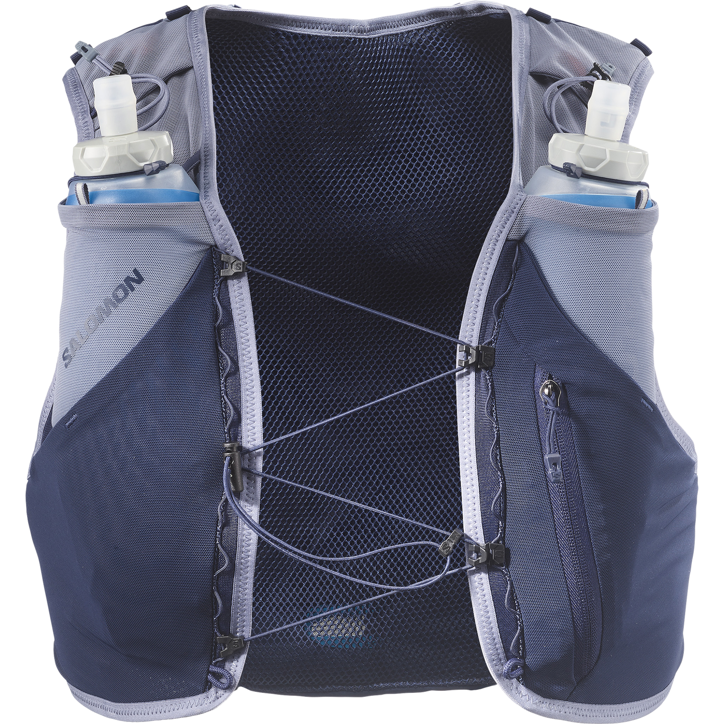 Рюкзак для бега Salomon ADV Skin 5 Gradient, цвет: Синий / Лаймовый — фото 4