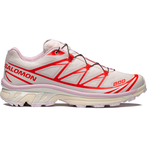 Кроссовки Salomon XT-6 Nostalgia, цвет: Сиреневый пепельный / Розовый