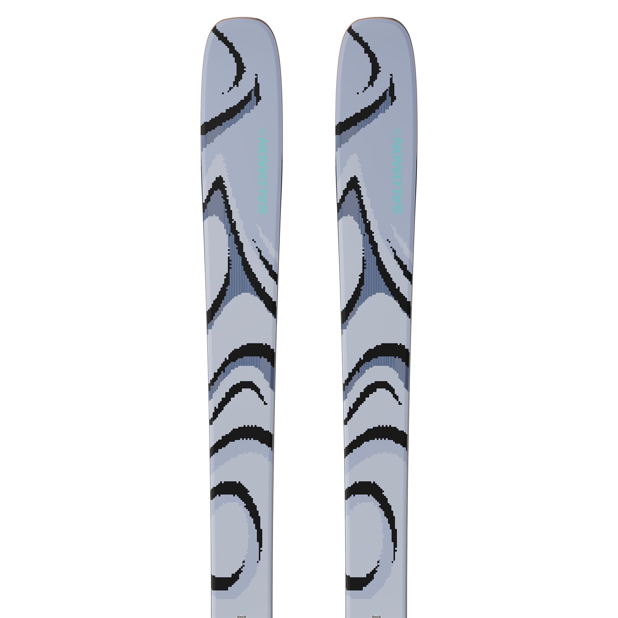 salomon freestyle ski QST 100 Skis Iceberg Green 2026 180 where you are not bound by limitations but rather fueled by the fire of creativity that burns brightly within you Men's Freeride Skis